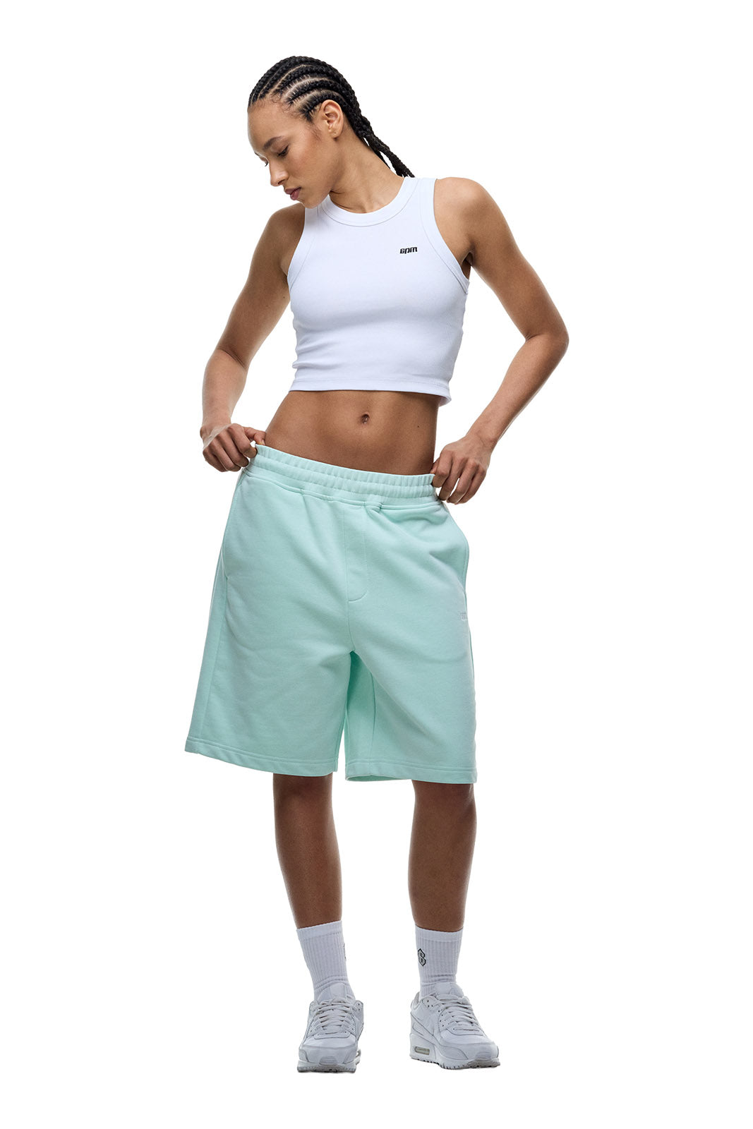6PM+ SHORTS FRESH MINT