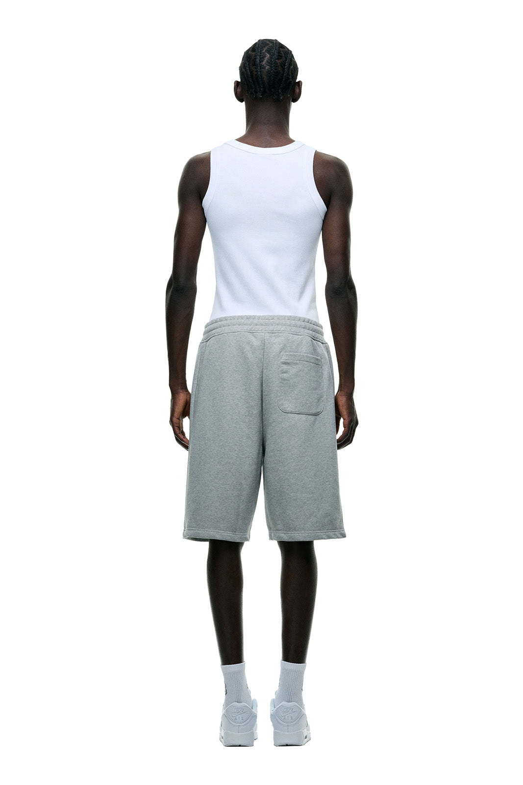 6PM+ SHORTS GREY MELANGE