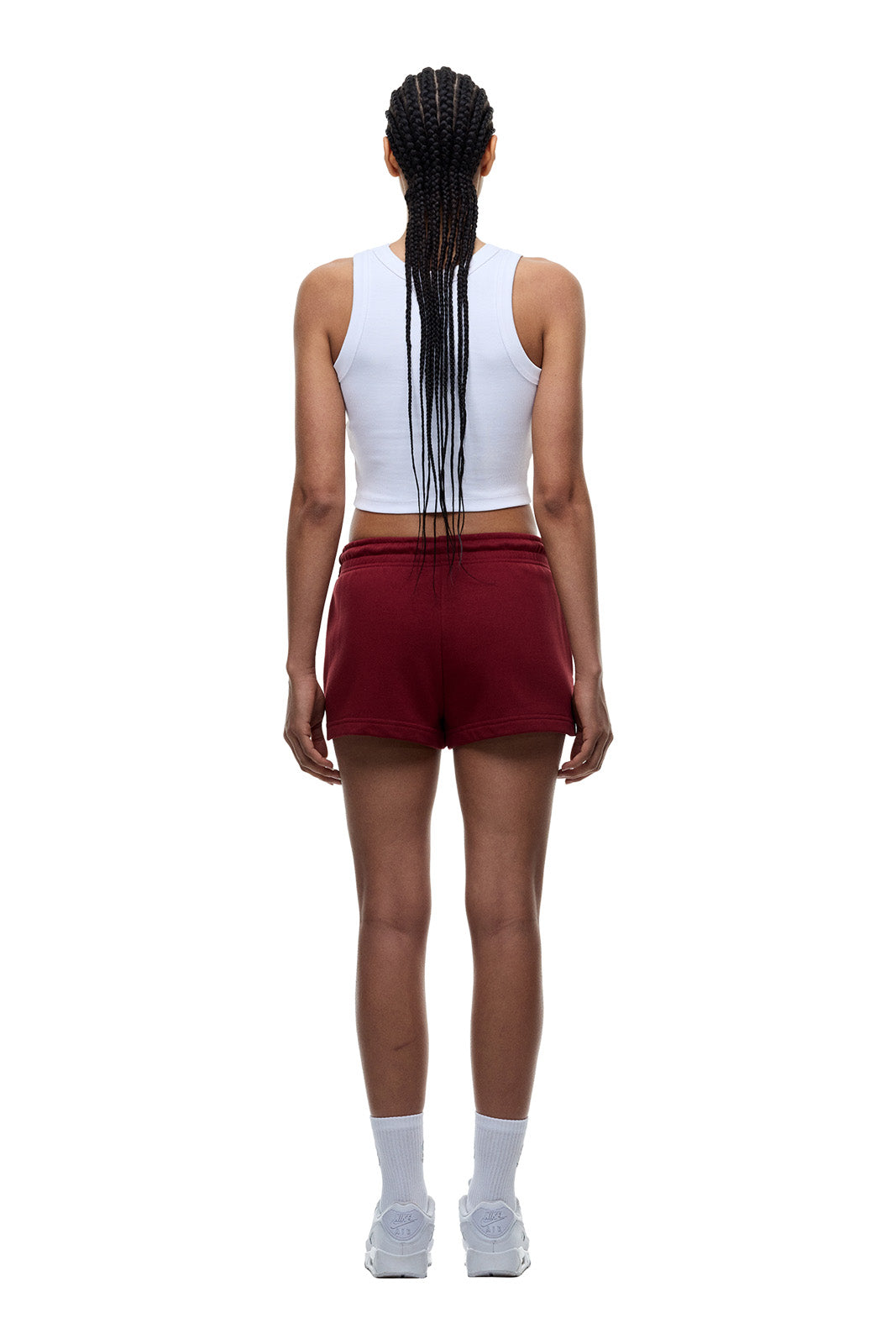 WMNS SHORTS WINE RED