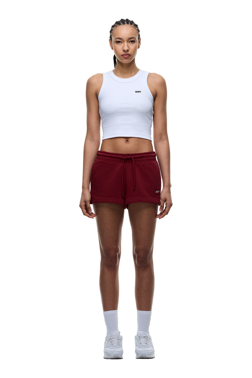 WMNS SHORTS WINE RED