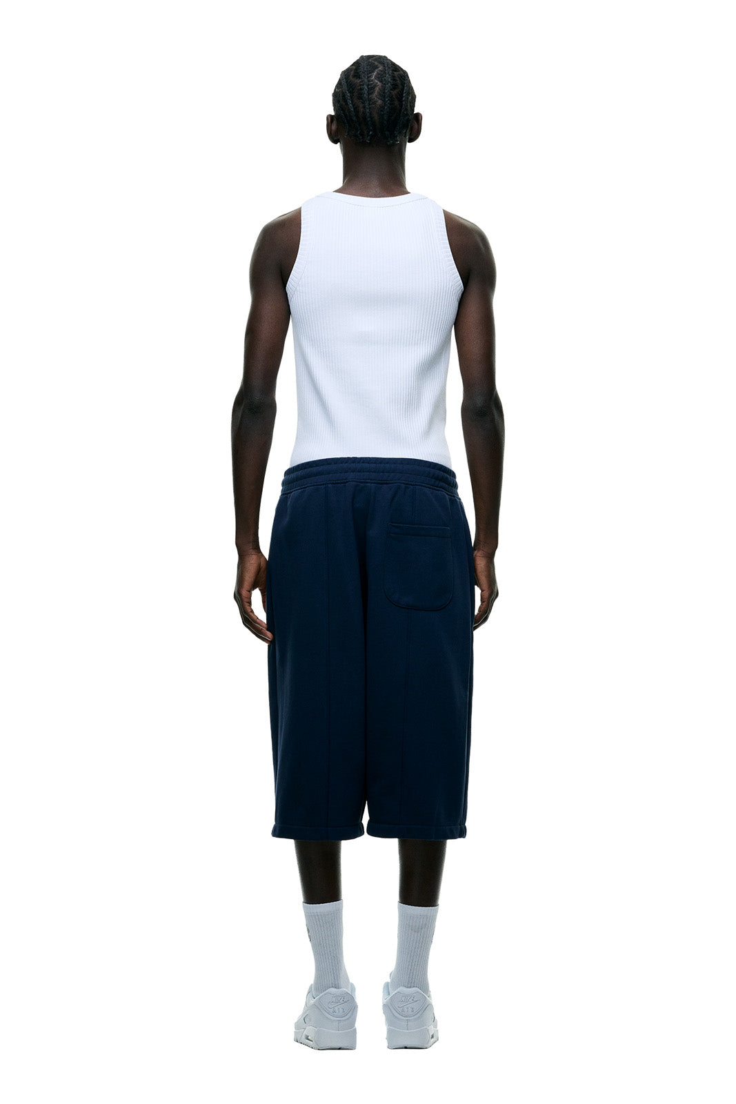 6PM+ LONG SHORTS NAVY