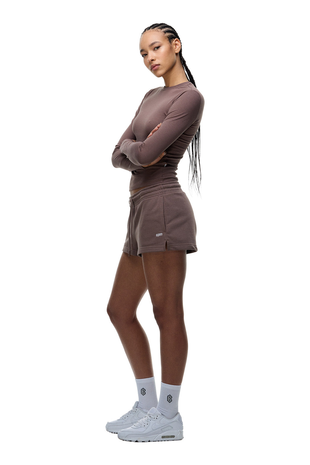 WMNS LONGSLEEVE STONE BROWN