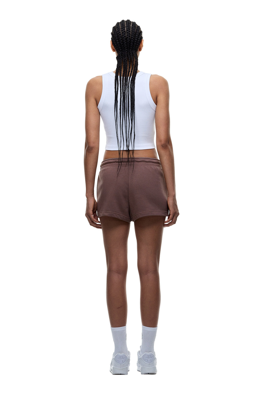 WMNS SHORTS STONE BROWN