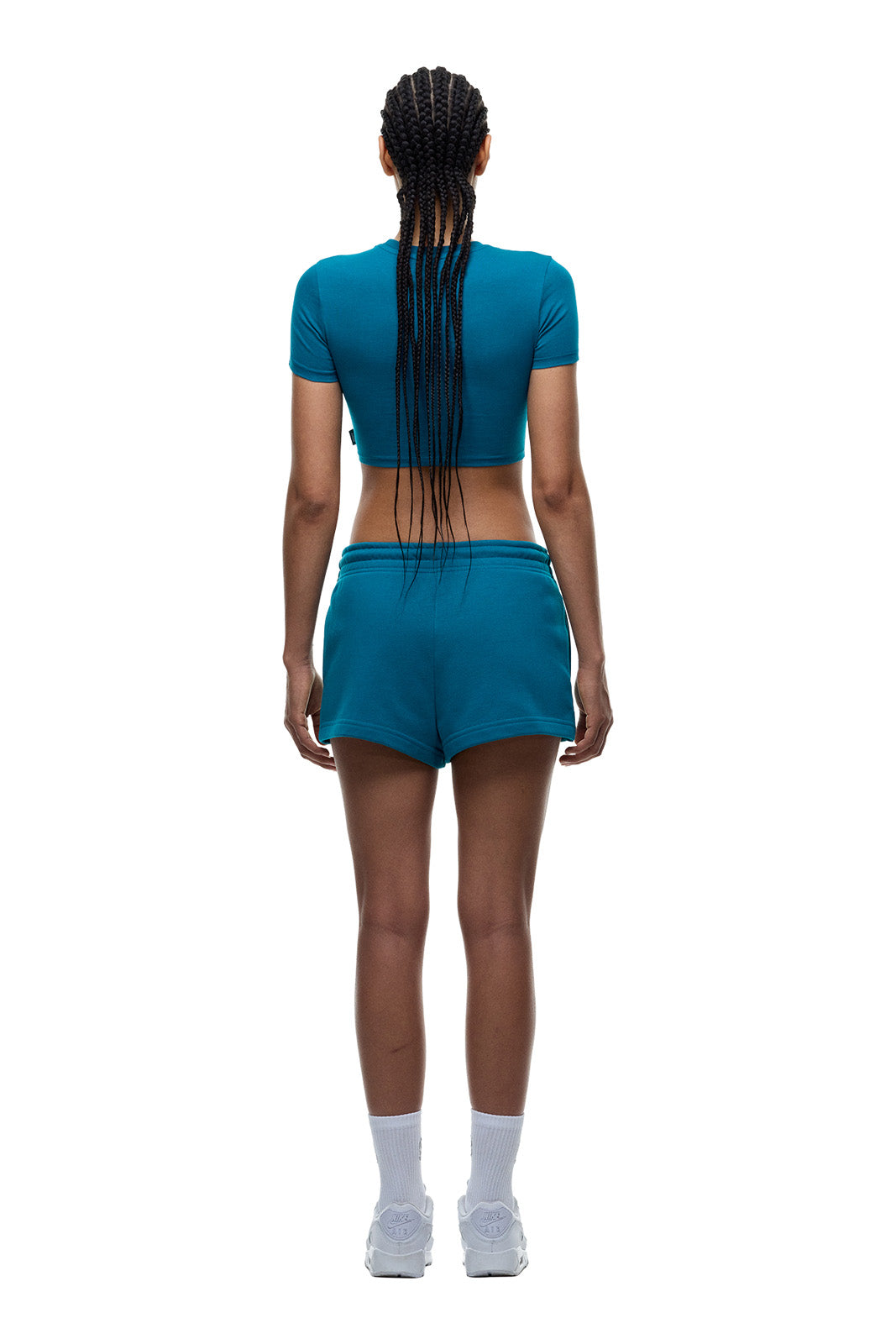 WMNS CROPPED T-SHIRT TEAL