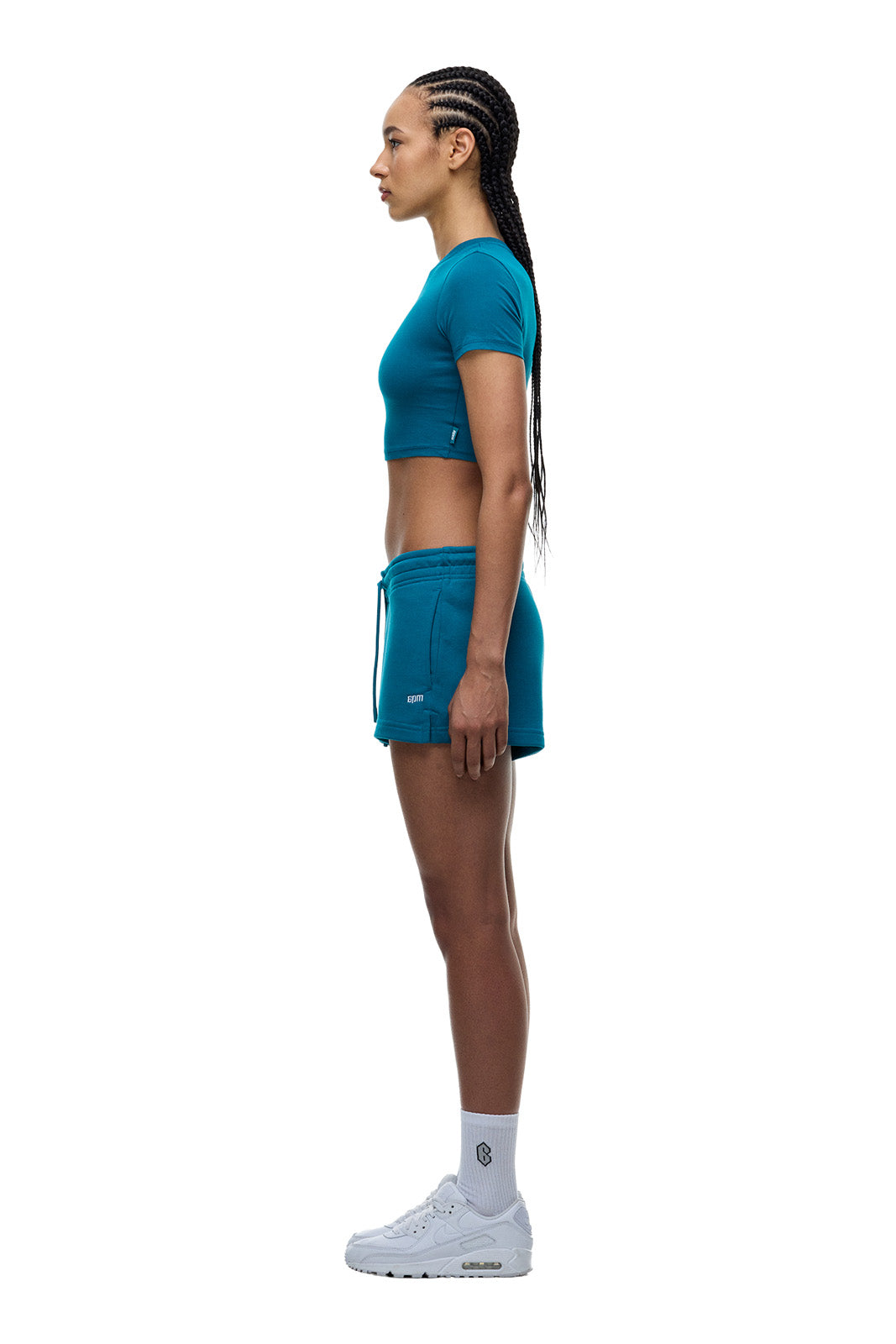 WMNS CROPPED T-SHIRT TEAL