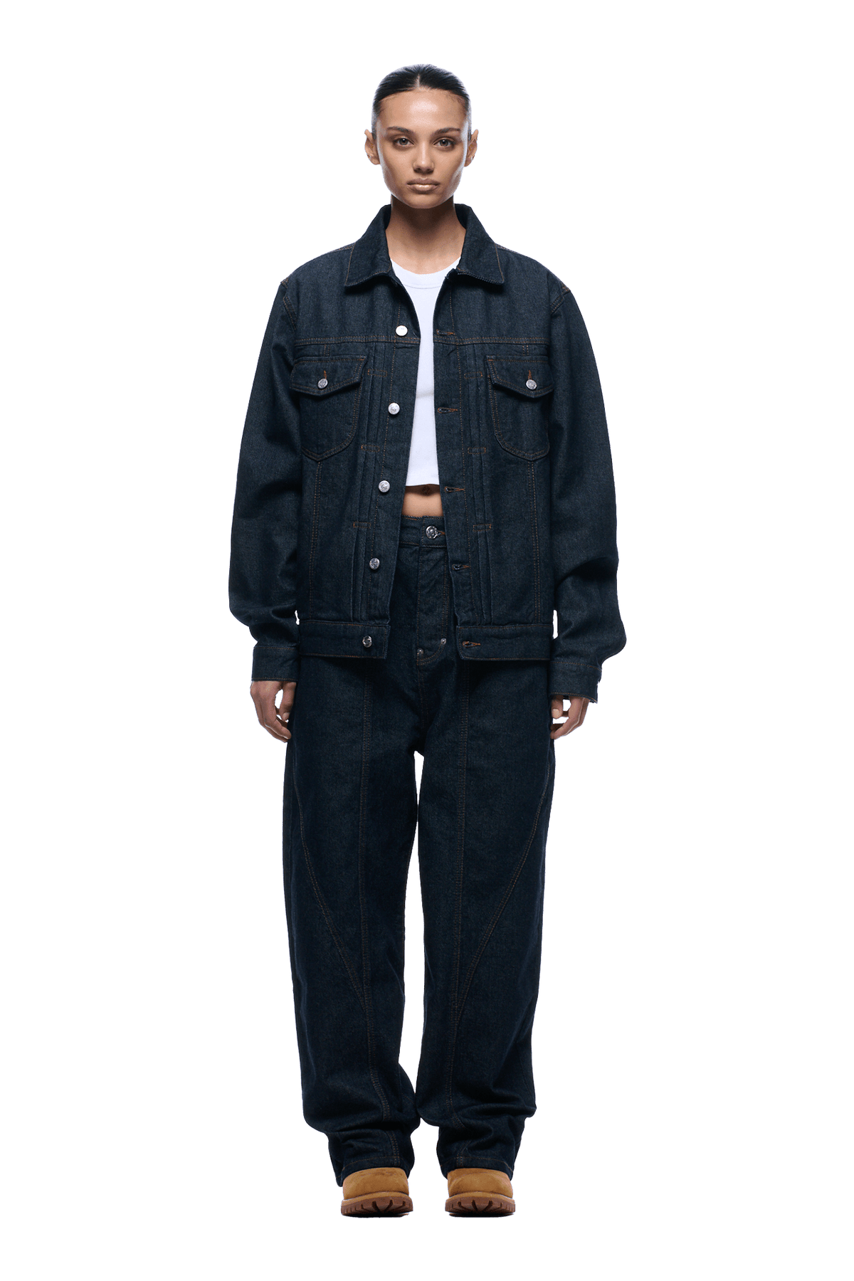 TYPE 6 DENIM JACKET BLUE RAW