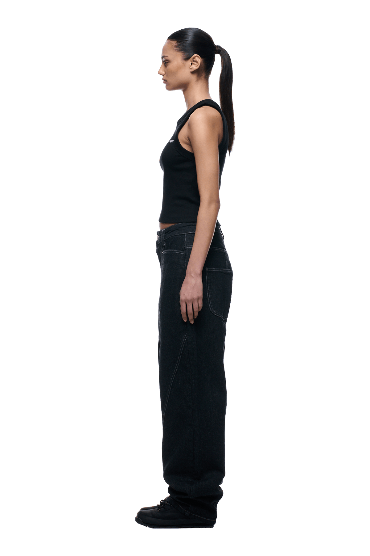 TYPE 6 DENIM BLACK RAW