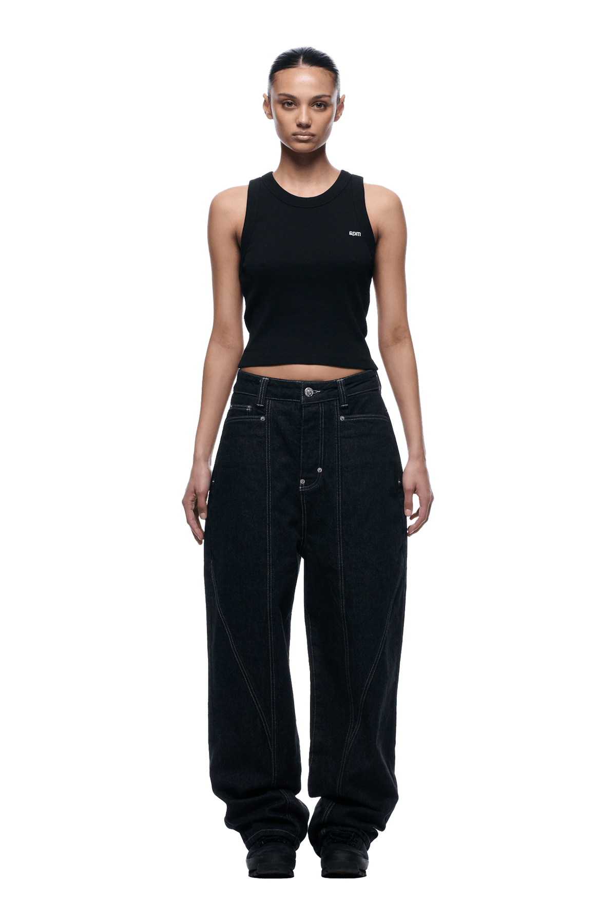 TYPE 6 DENIM BLACK RAW