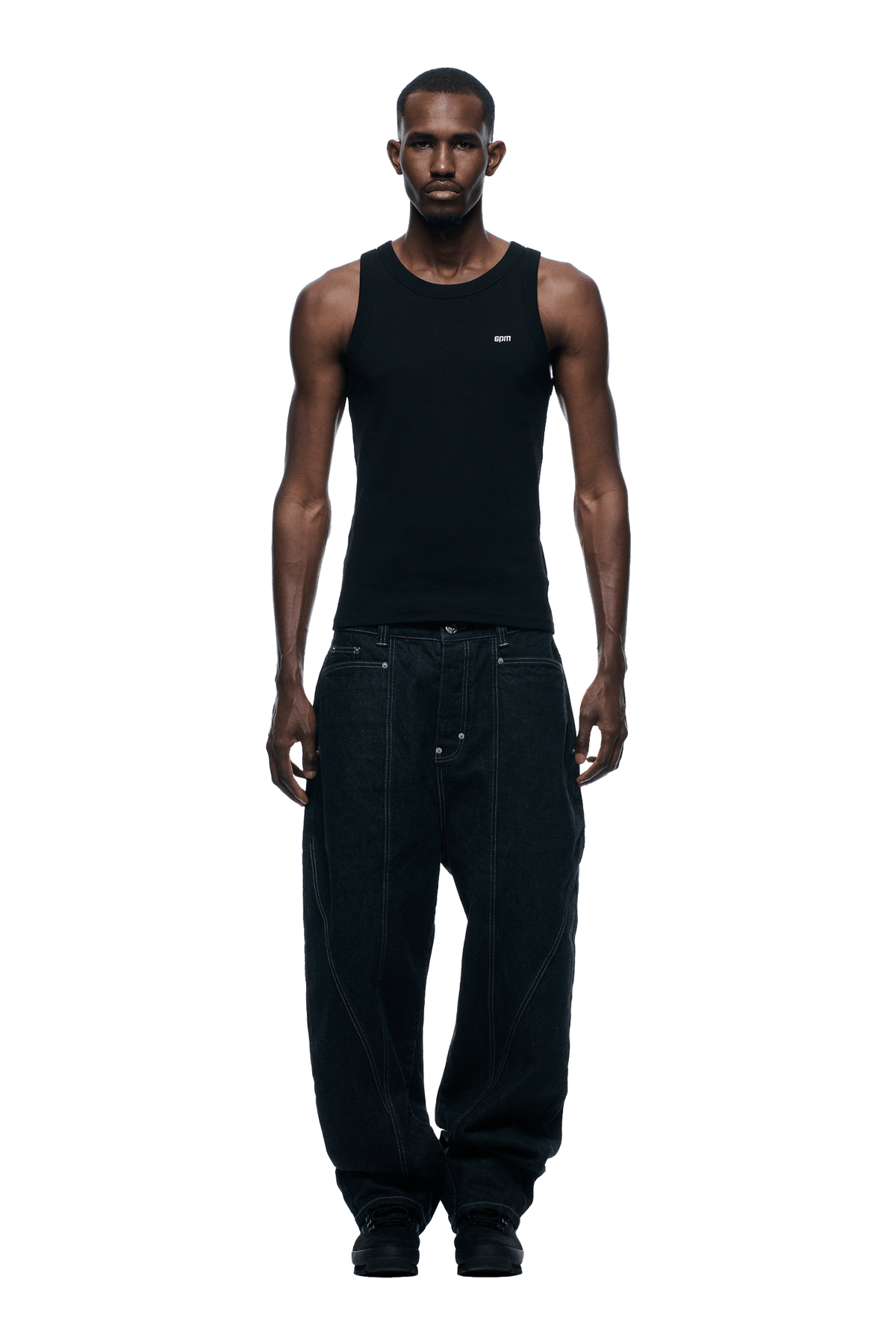 TYPE 6 DENIM BLACK RAW