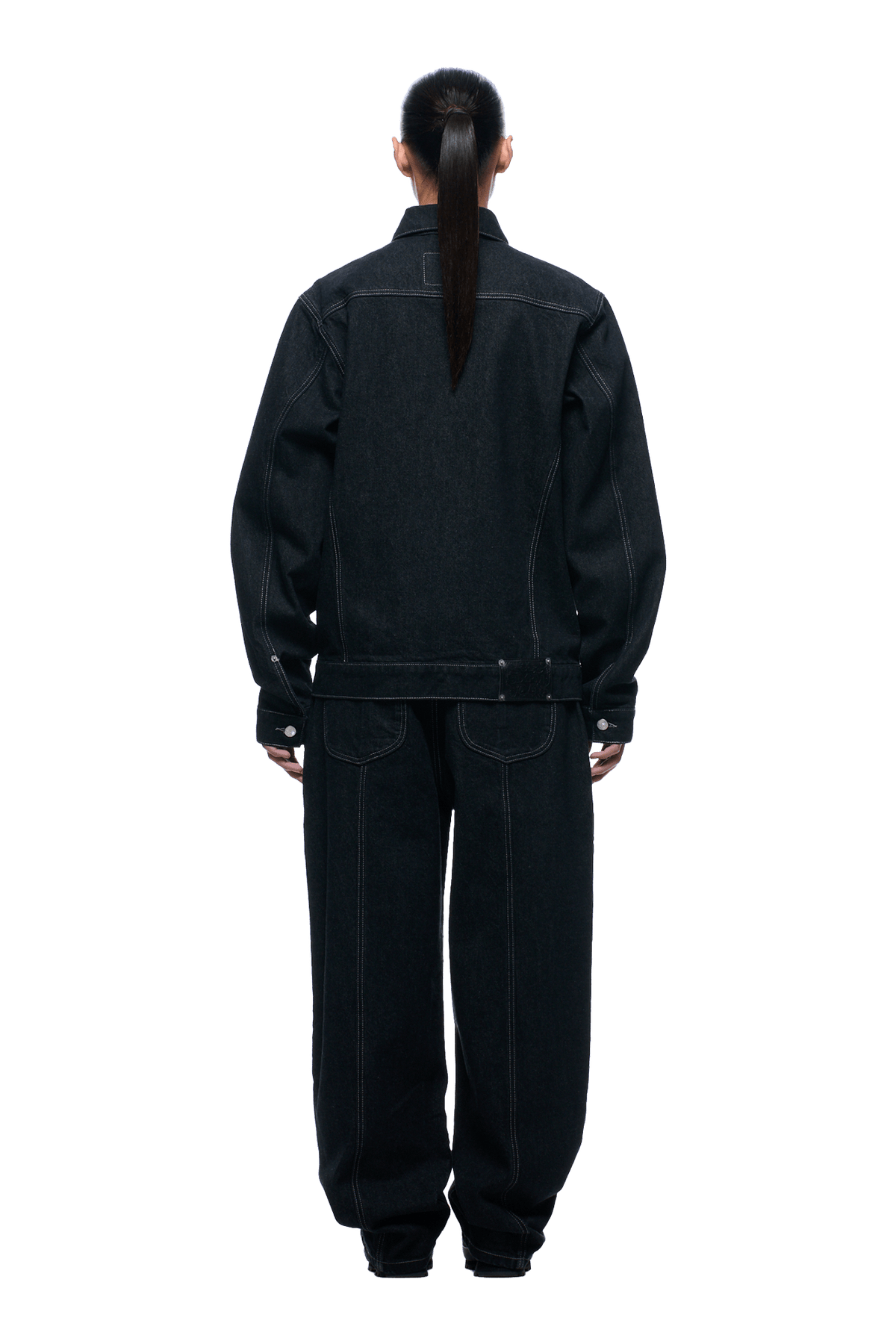 TYPE 6 DENIM JACKET BLACK RAW