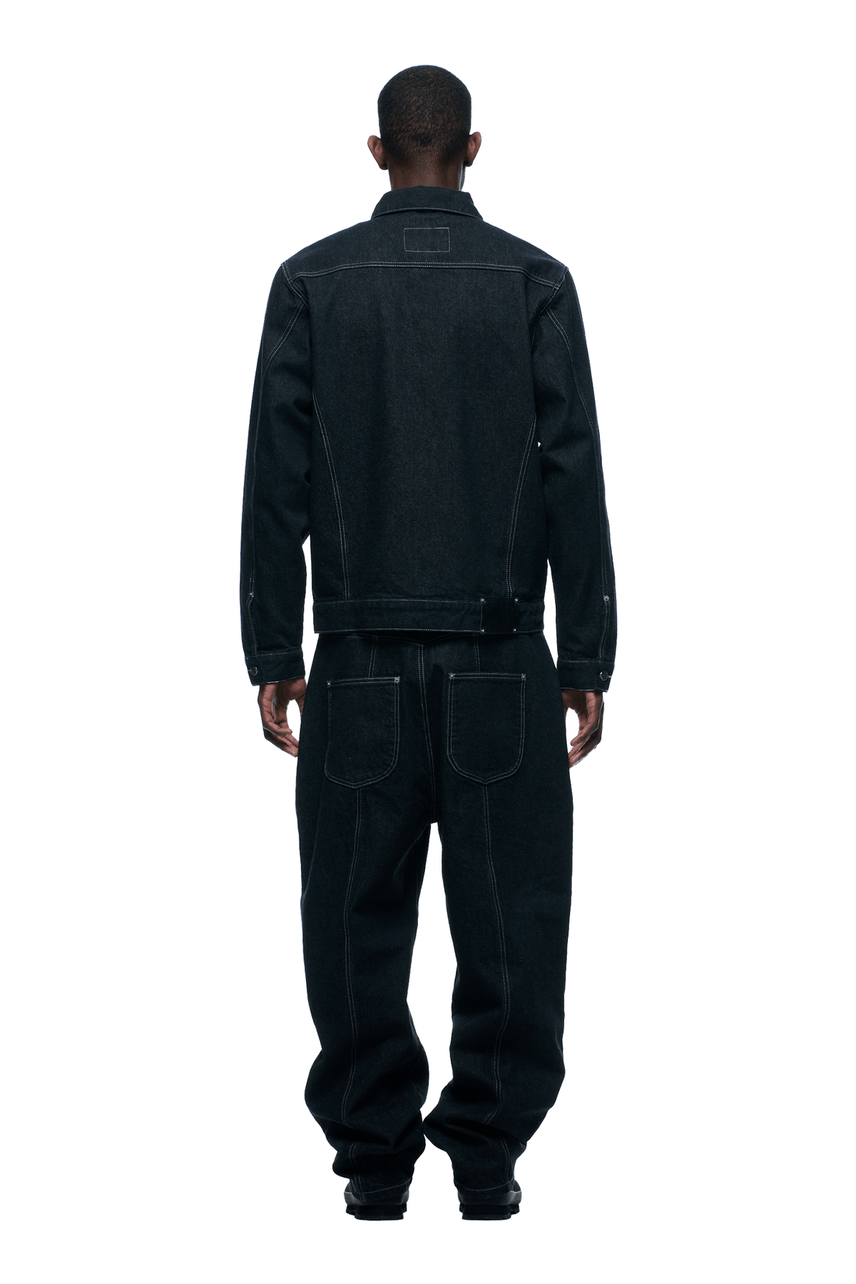 TYPE 6 DENIM JACKET BLACK RAW