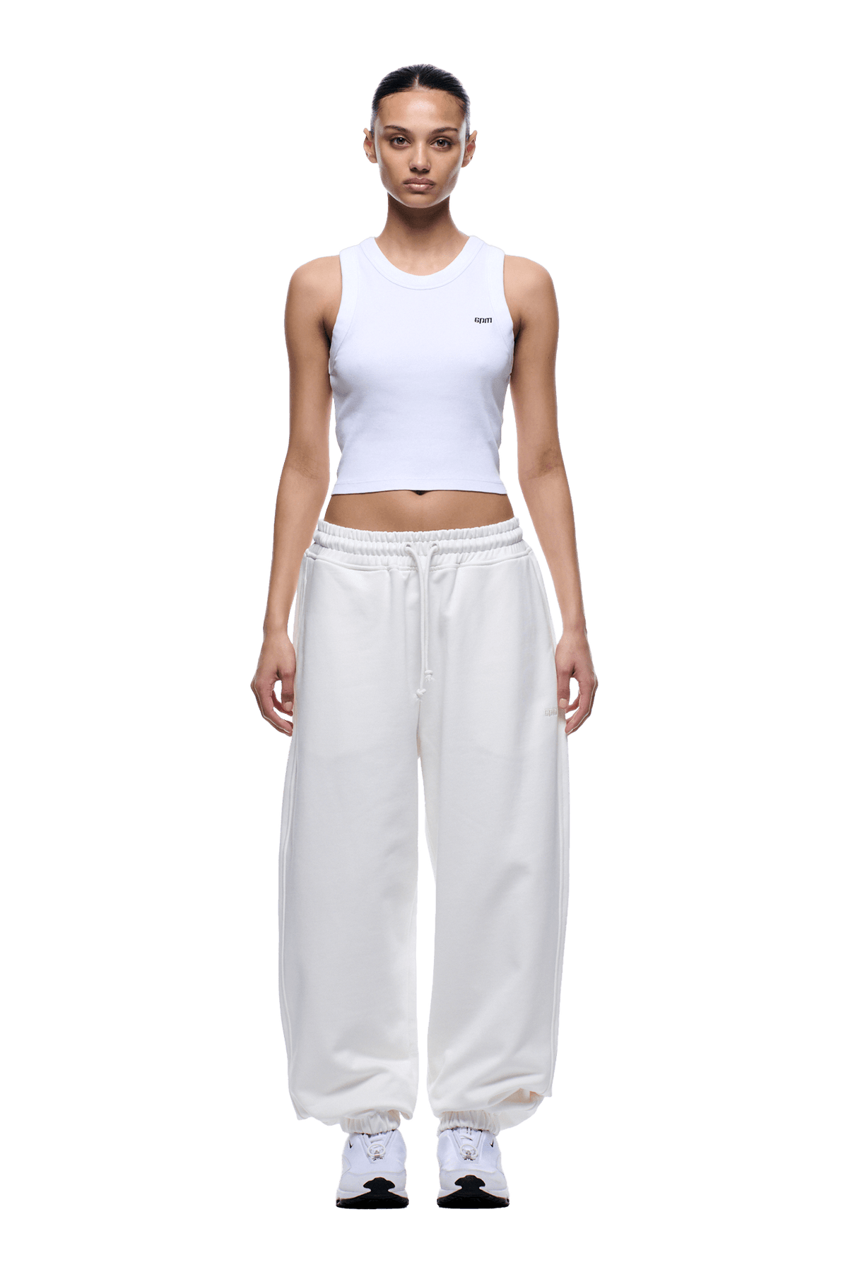 SUPER WIDE JOGGER COCONUT WHITE