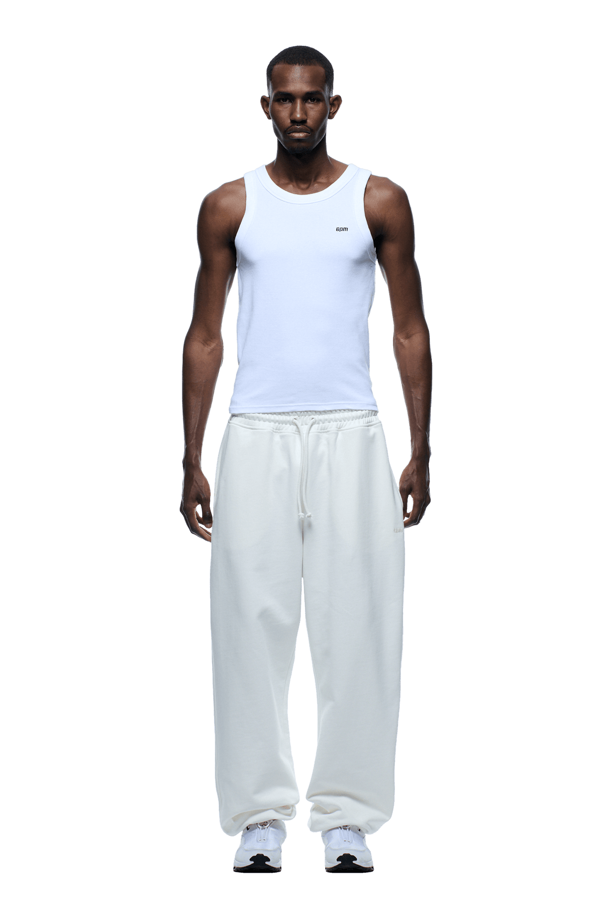 SUPER WIDE JOGGER COCONUT WHITE