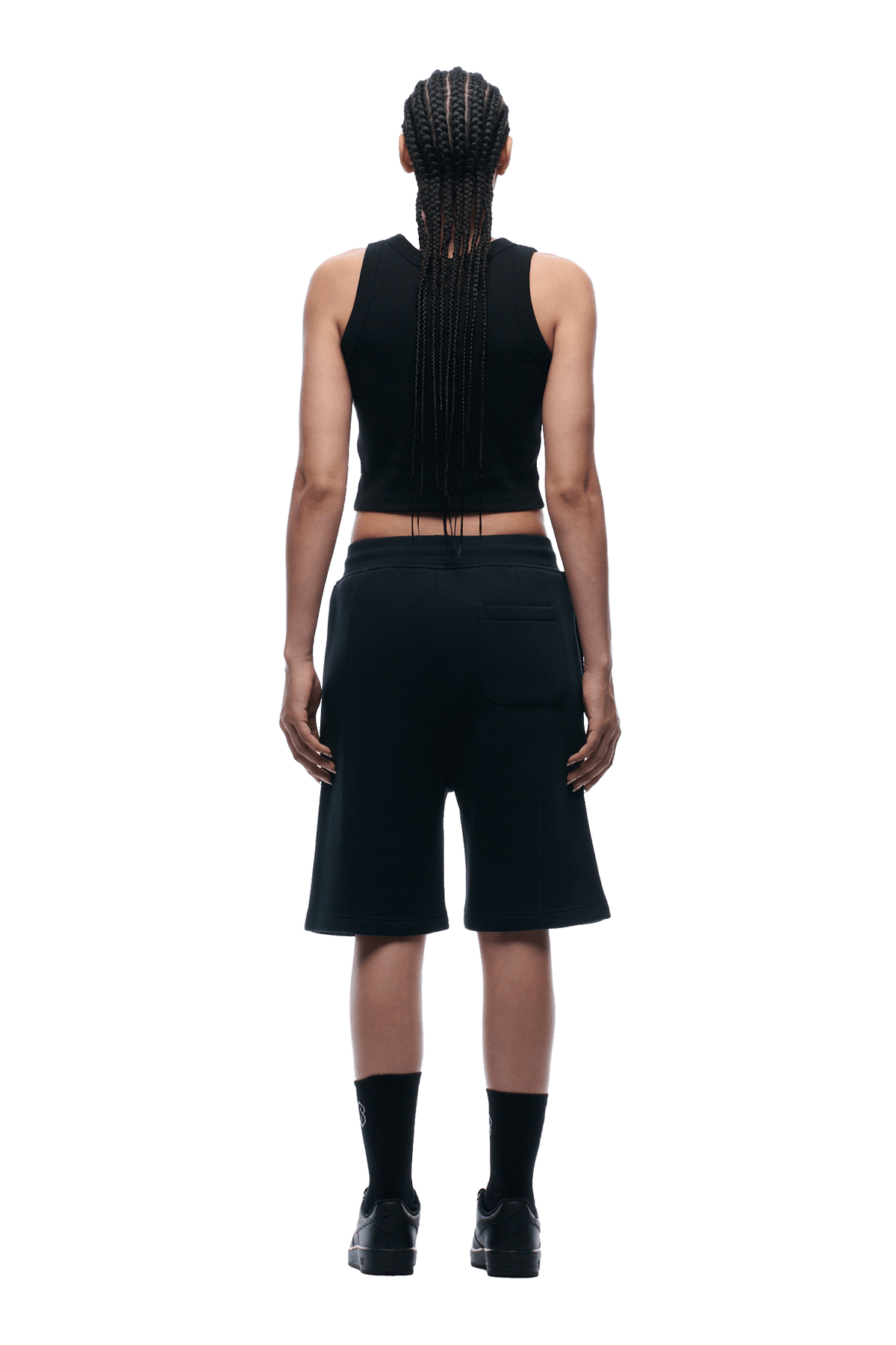 COVERLOCK SHORTS BLACK