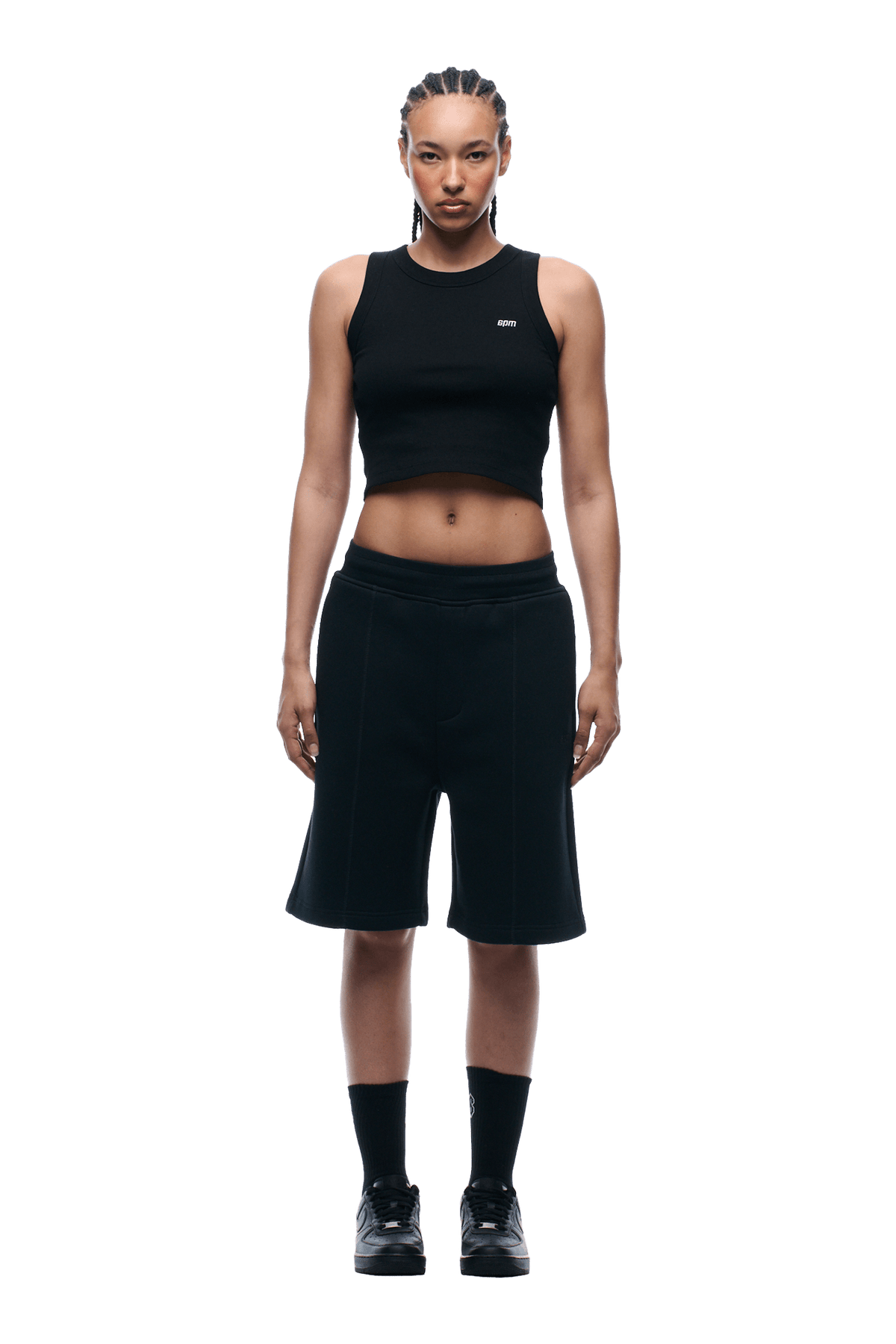 COVERLOCK SHORTS BLACK