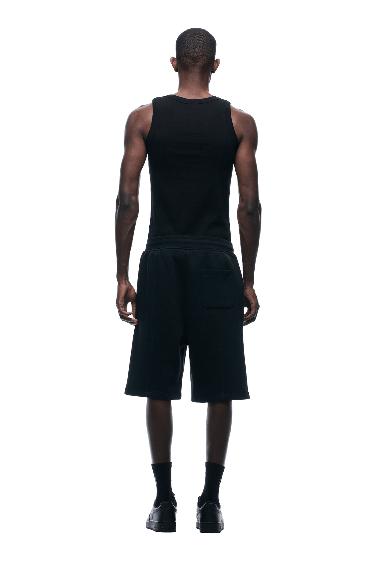 COVERLOCK SHORTS BLACK