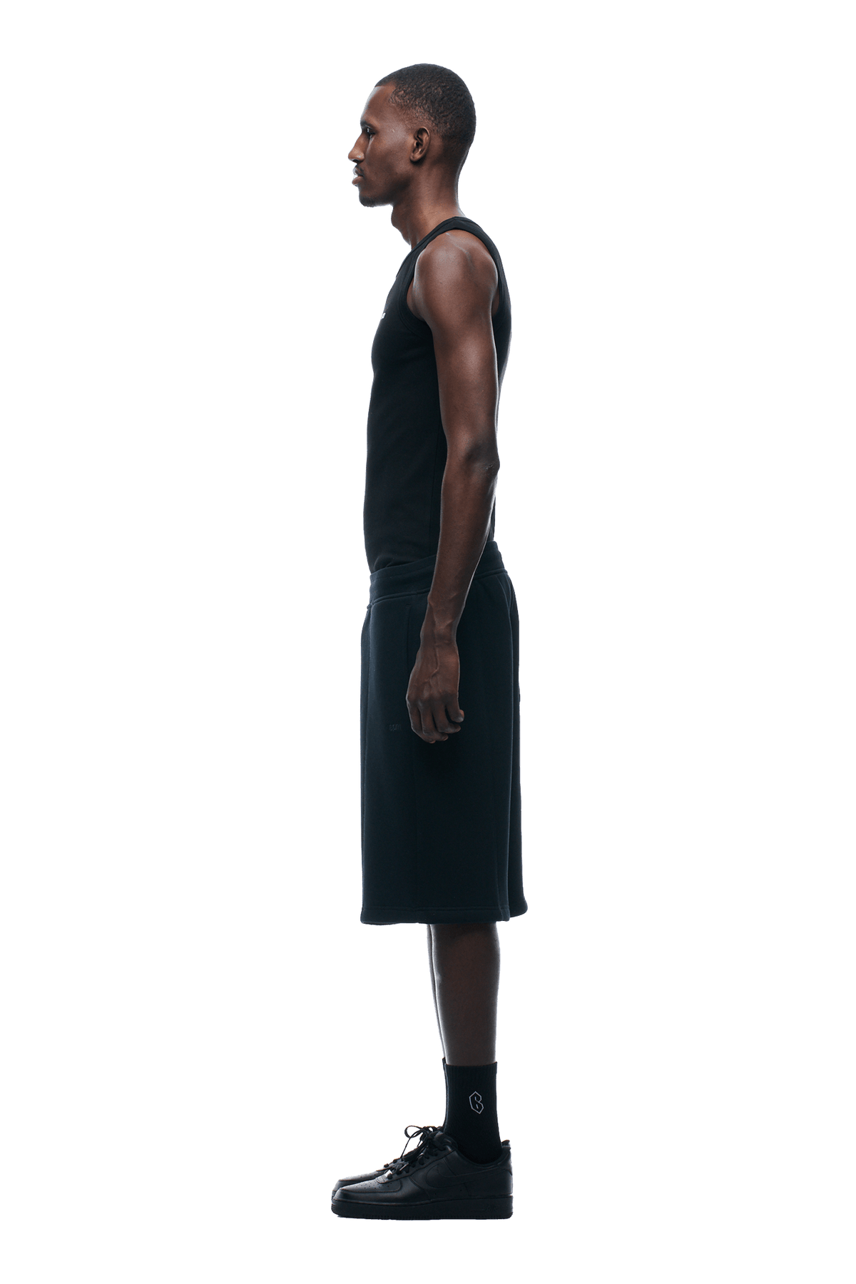 COVERLOCK SHORTS BLACK