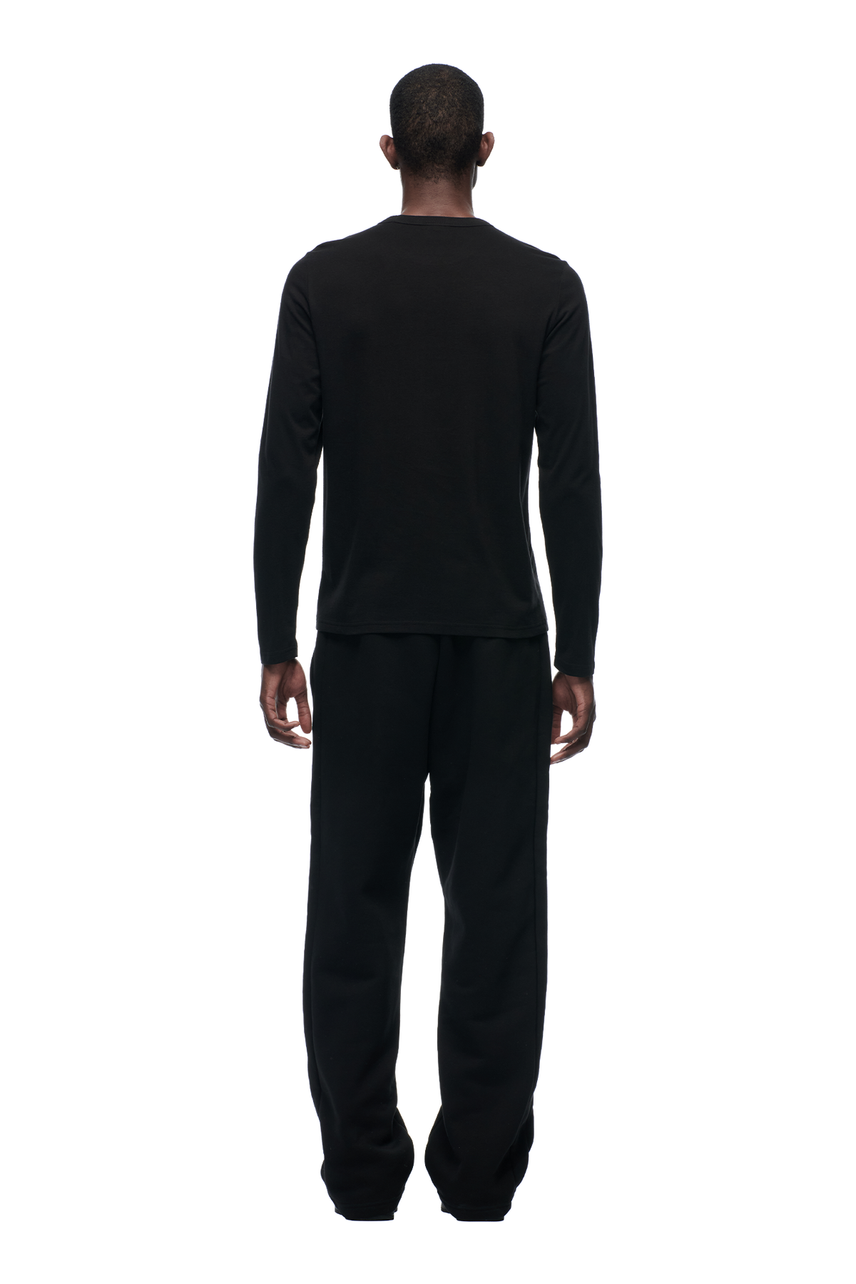 CLEAN LONGSLEEVE BLACK