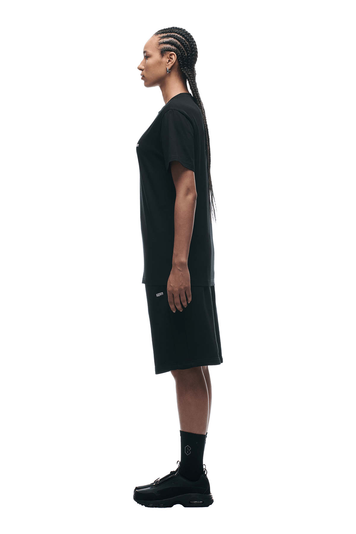 T-SHIRT REGULAR FIT BLACK