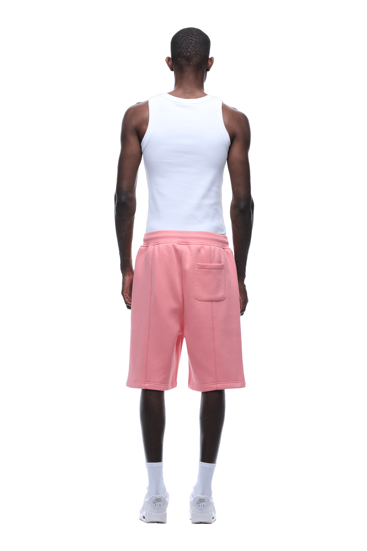 COVERLOCK SHORTS PINK