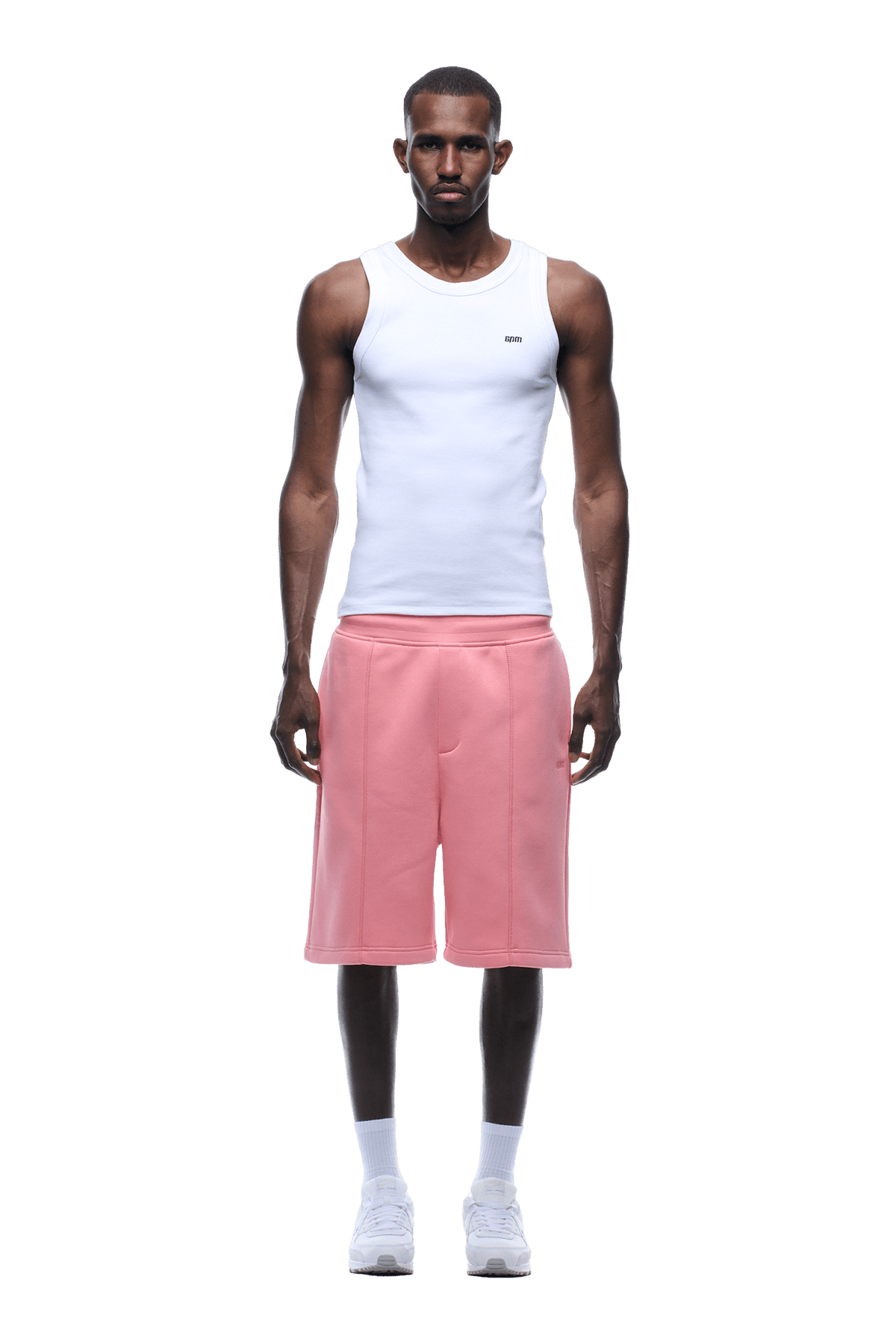 COVERLOCK SHORTS PINK