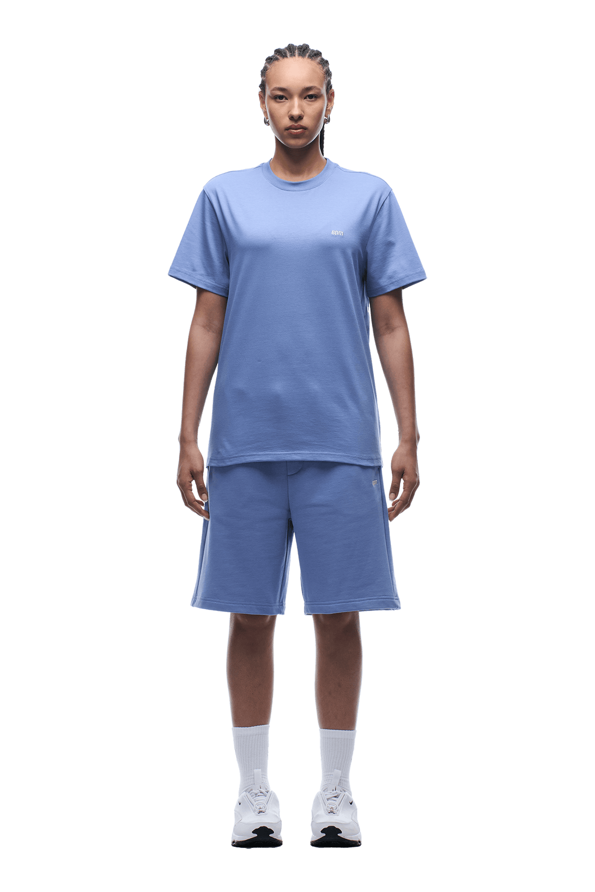 T-SHIRT REGULAR FIT PERSIAN BLUE