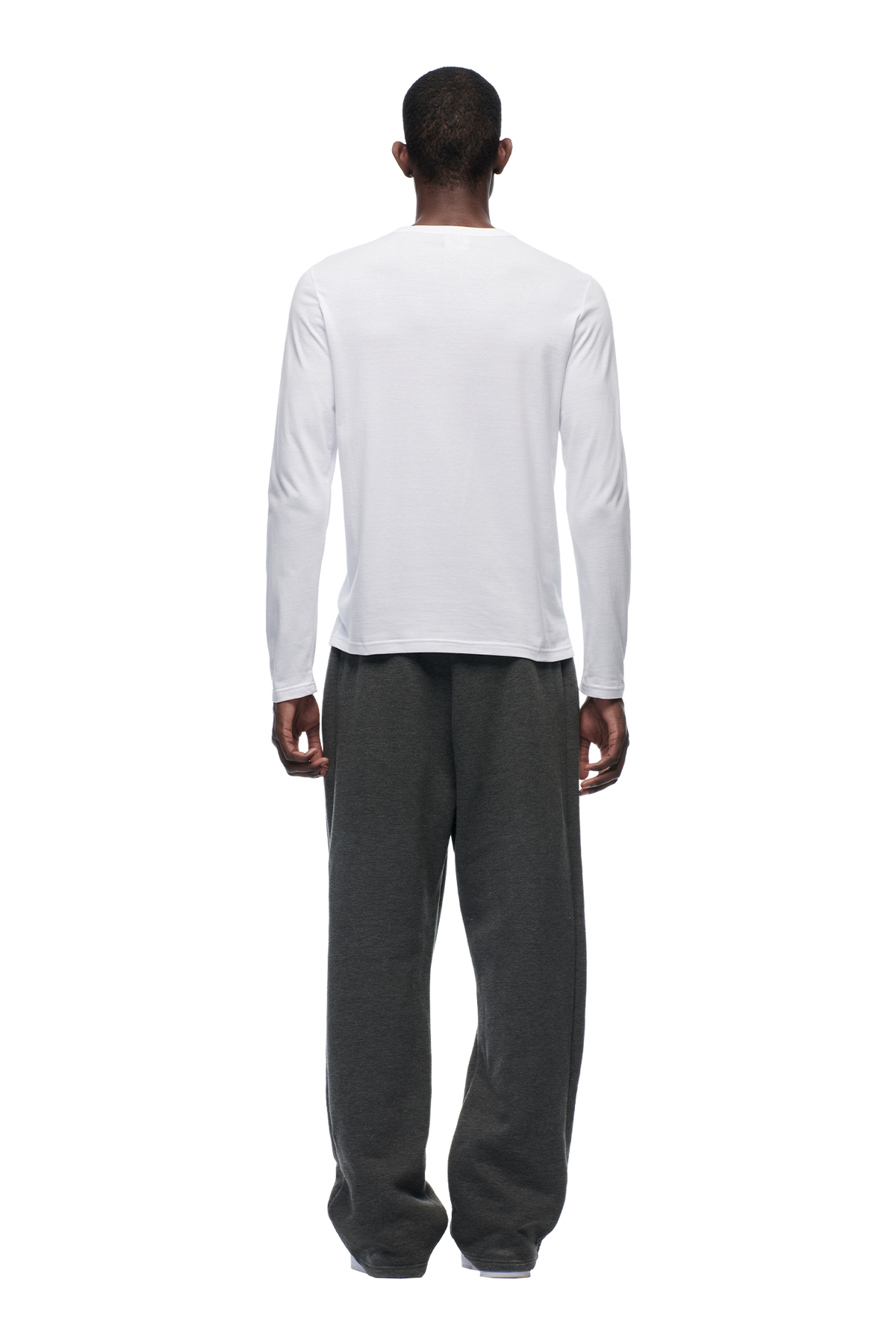 CLEAN LONGSLEEVE WHITE