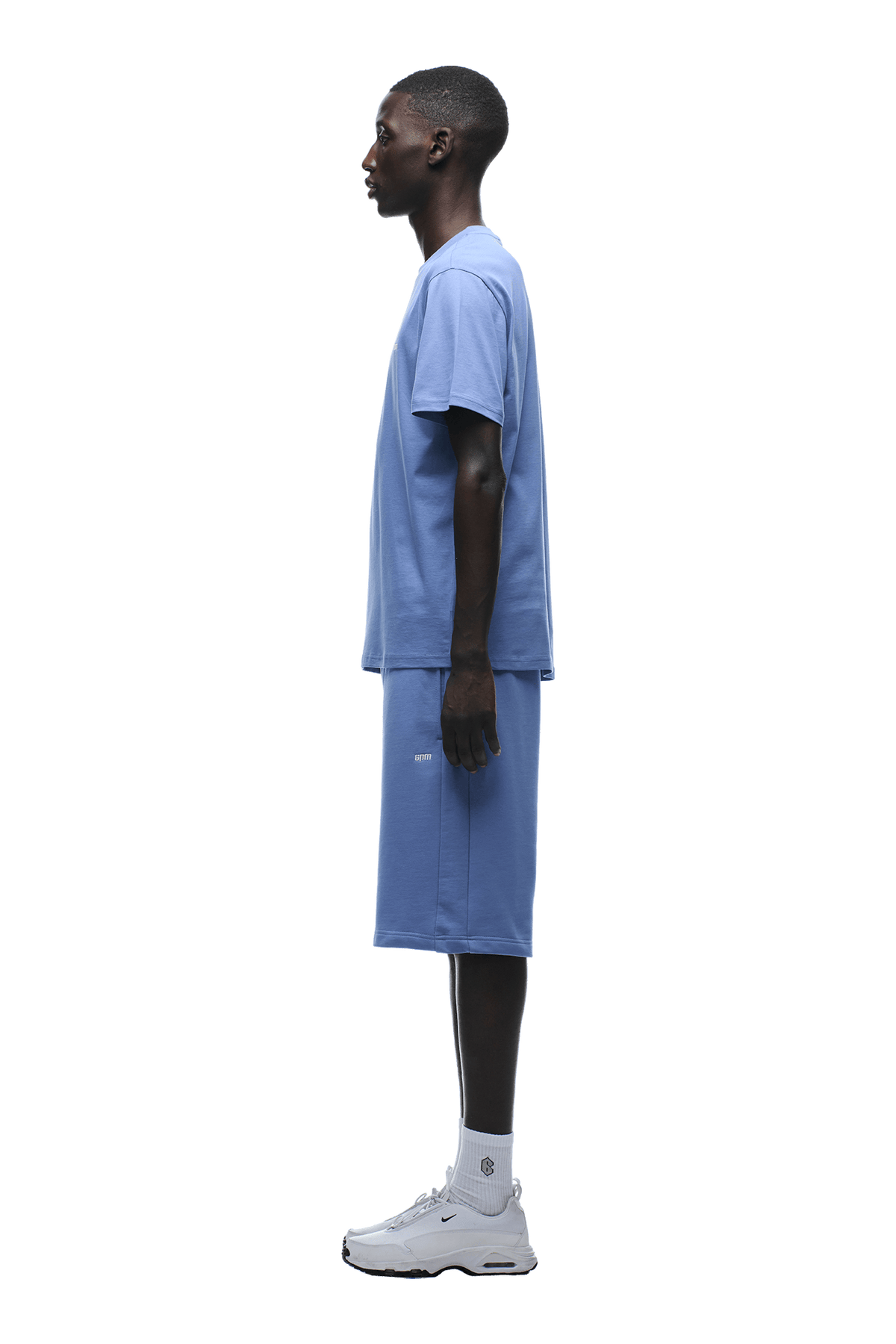 T-SHIRT REGULAR FIT PERSIAN BLUE