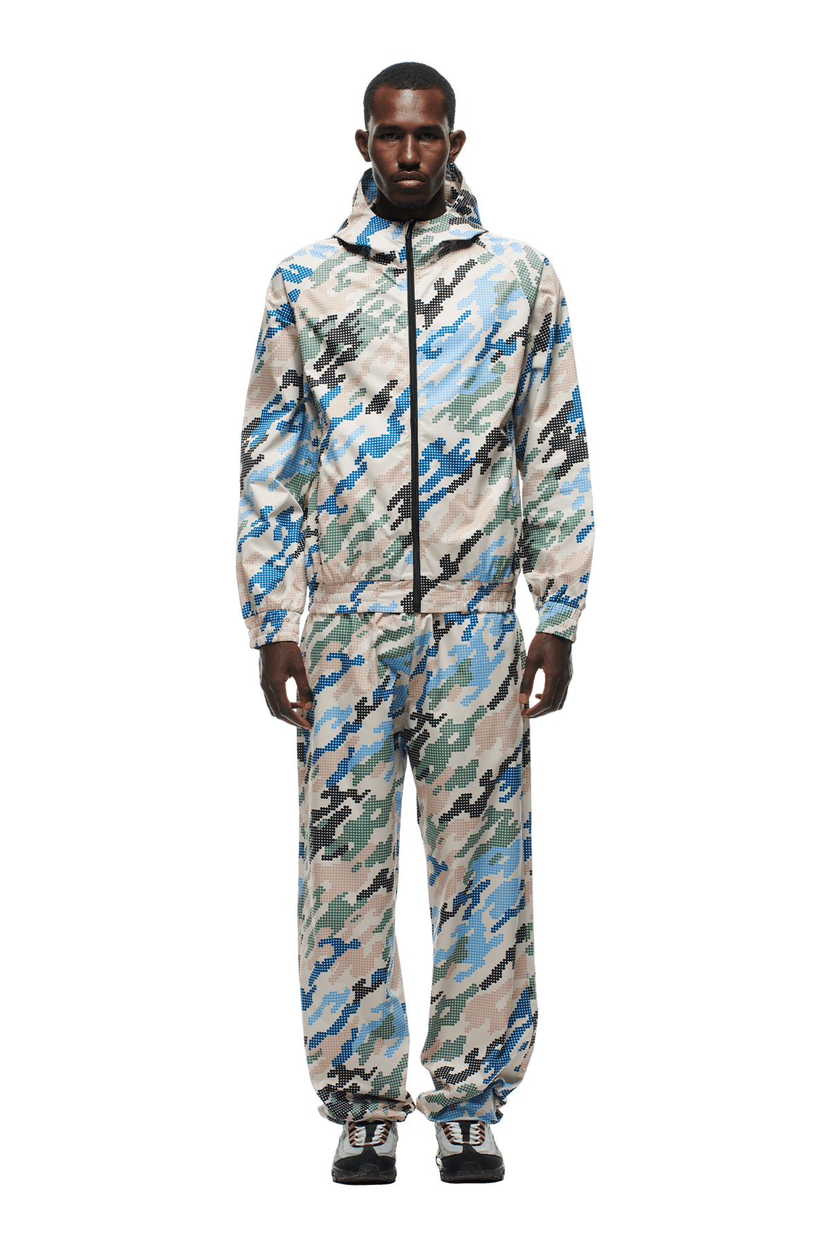 DOT CAMO TRACK JACKET