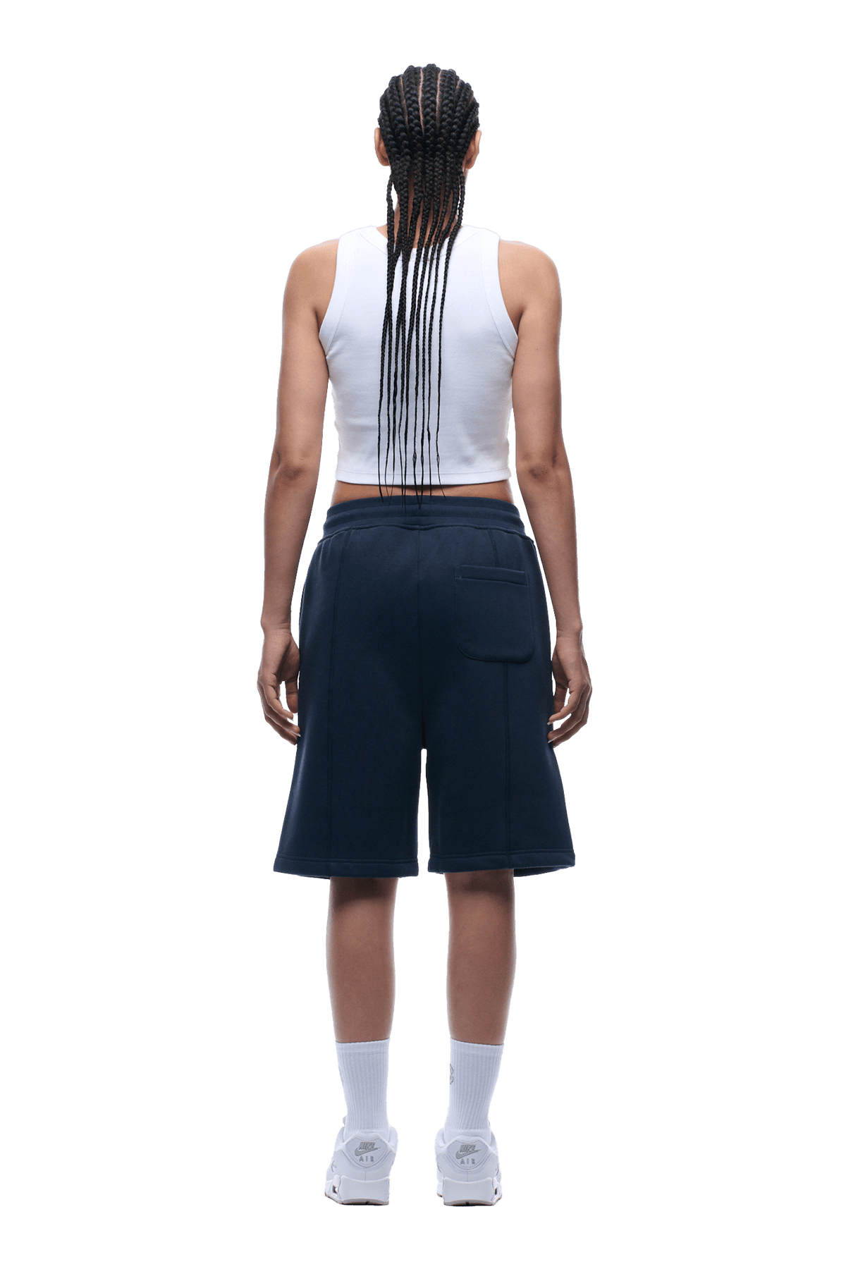 COVERLOCK SHORTS NAVY