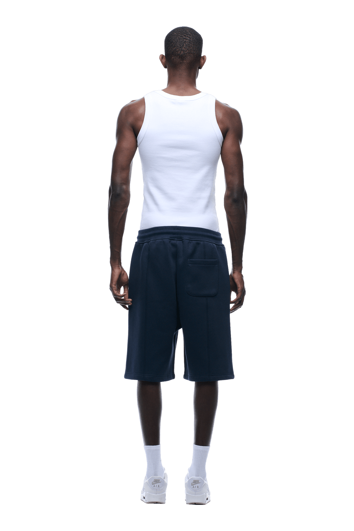 COVERLOCK SHORTS NAVY