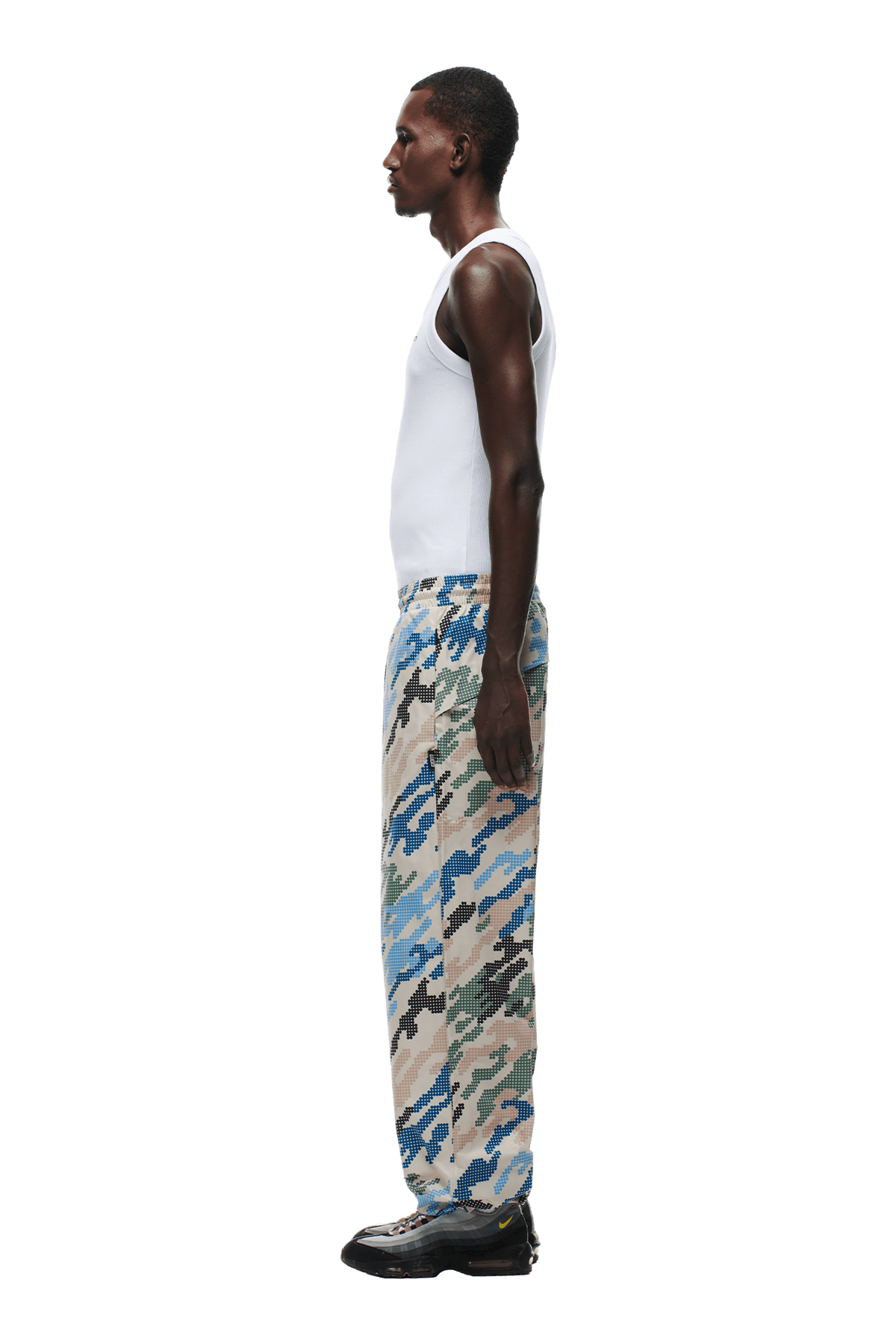 DOT CAMO TRACK PANTS