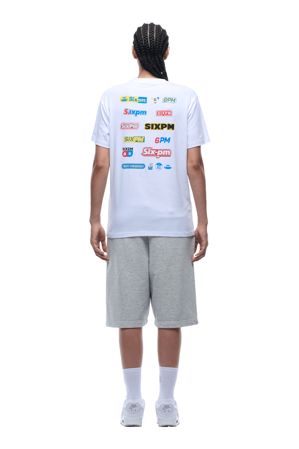 MULTI LOGO TEE WHITE