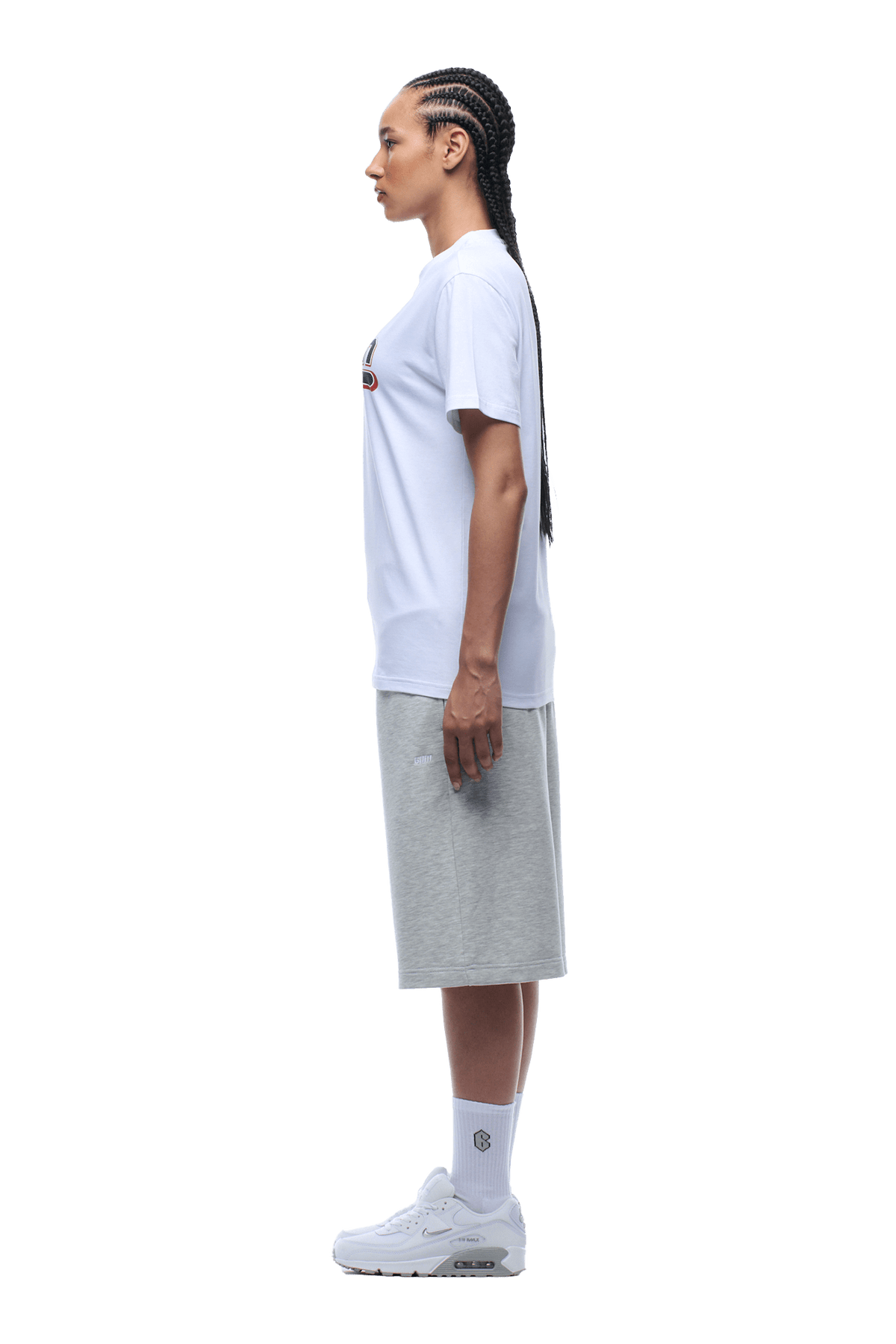 CLEAN EDGE WAVE TEE WHITE