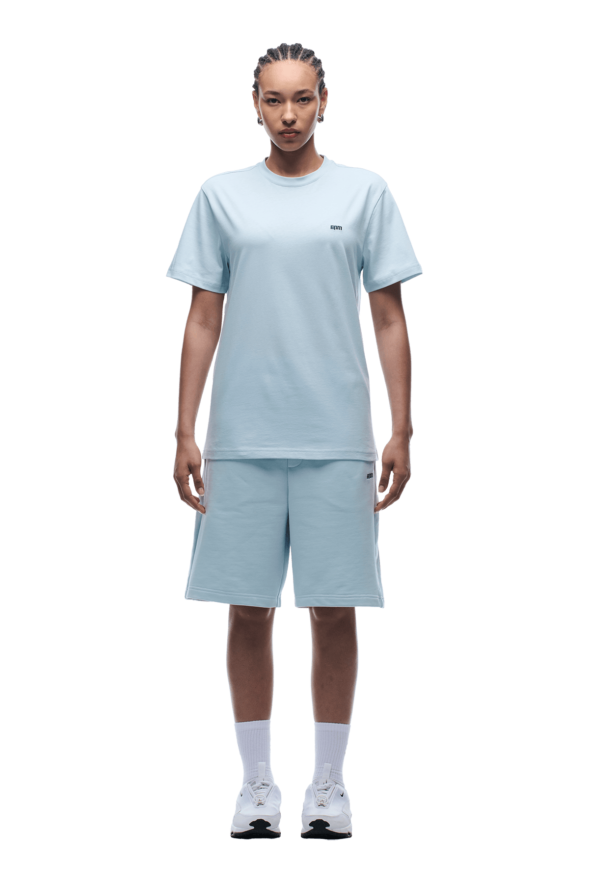 T-SHIRT REGULAR FIT ICE BLUE