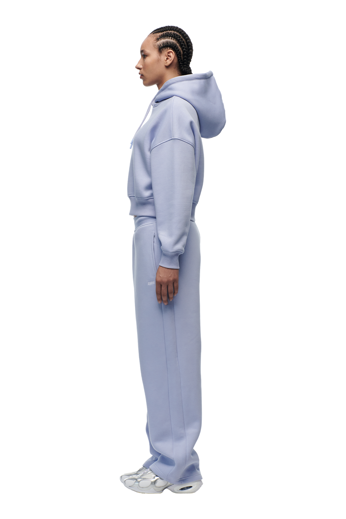 WMNS CROPPED HOODIE SOFT VIOLET