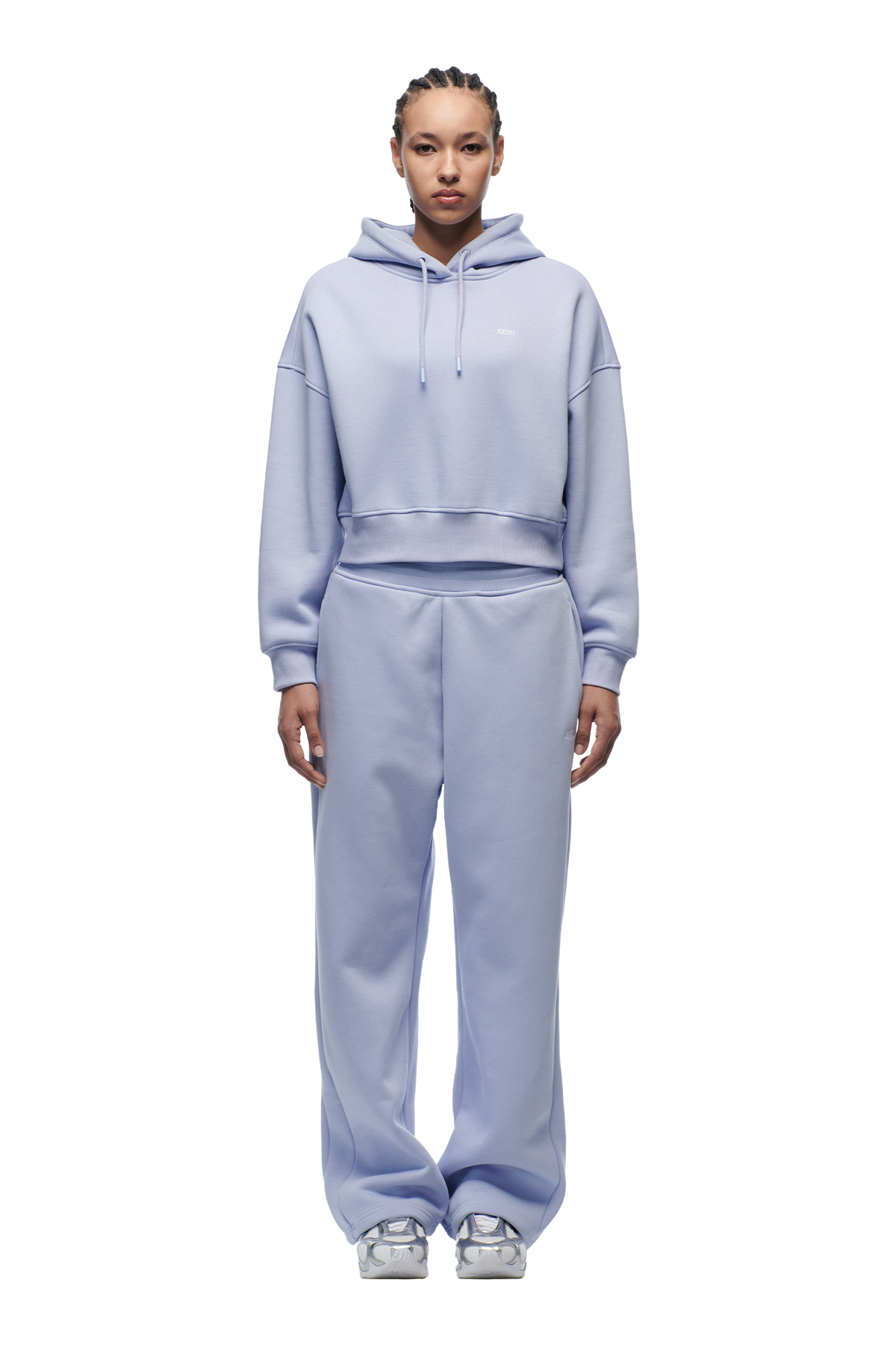 WMNS CROPPED HOODIE SOFT VIOLET