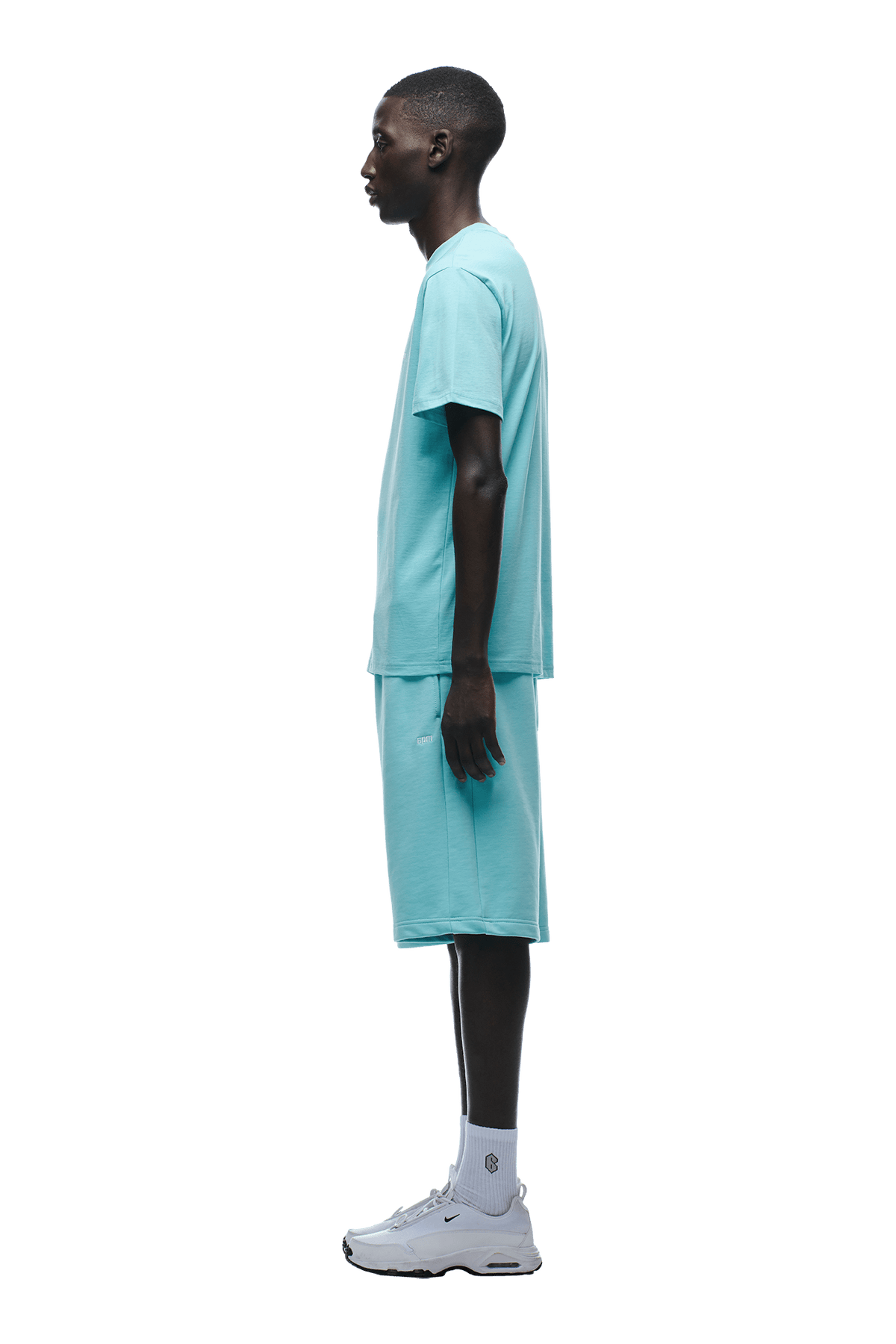 T-SHIRT REGULAR FIT TURQUOISE
