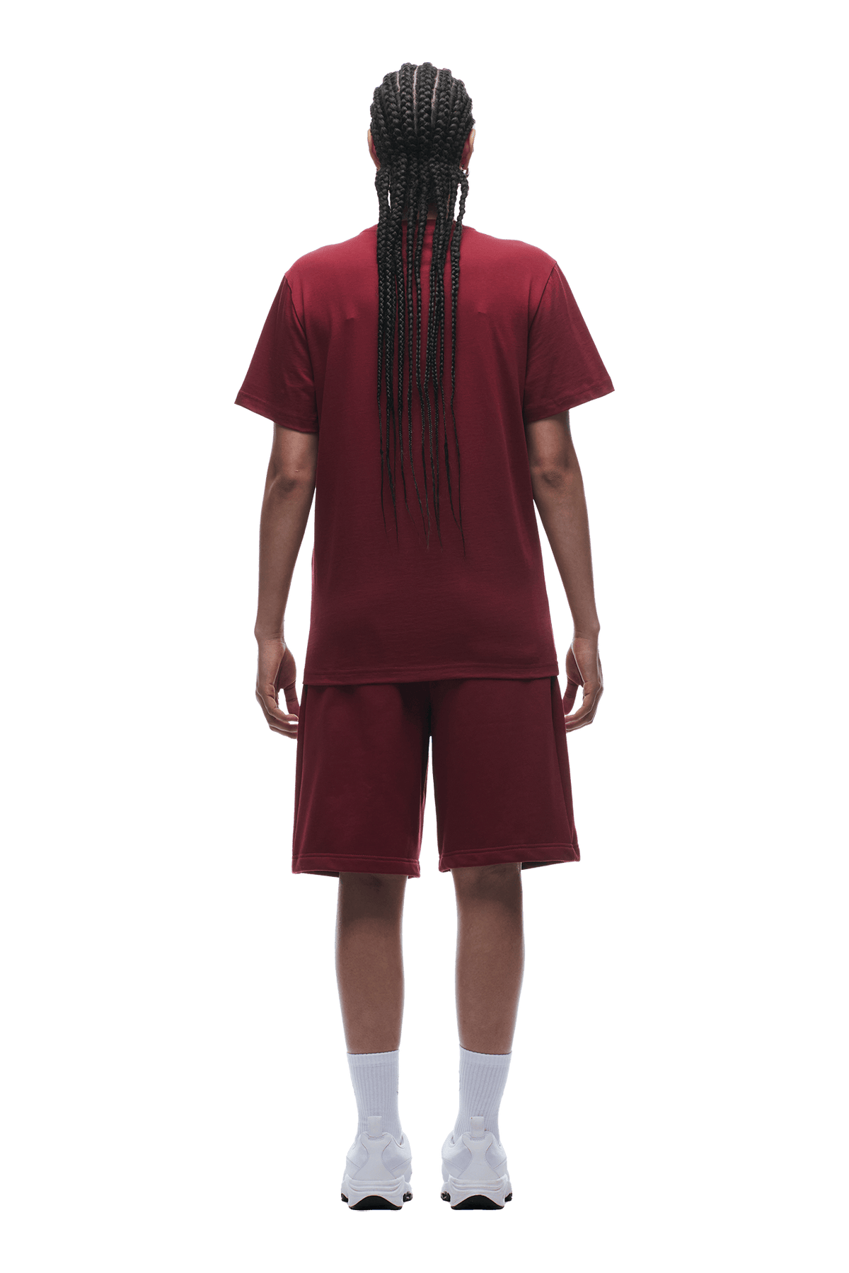 T-SHIRT REGULAR FIT WINE RED