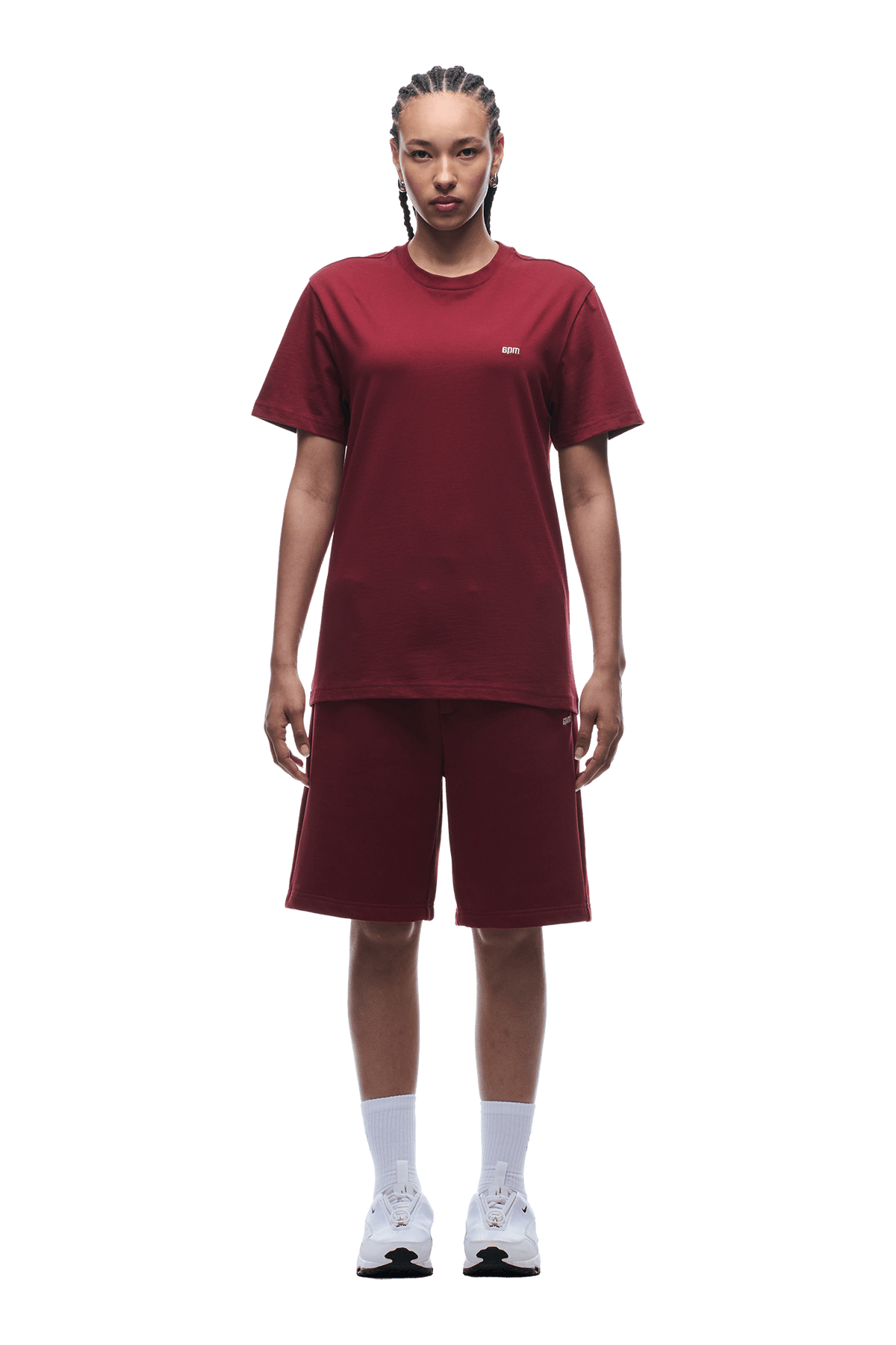 T-SHIRT REGULAR FIT WINE RED