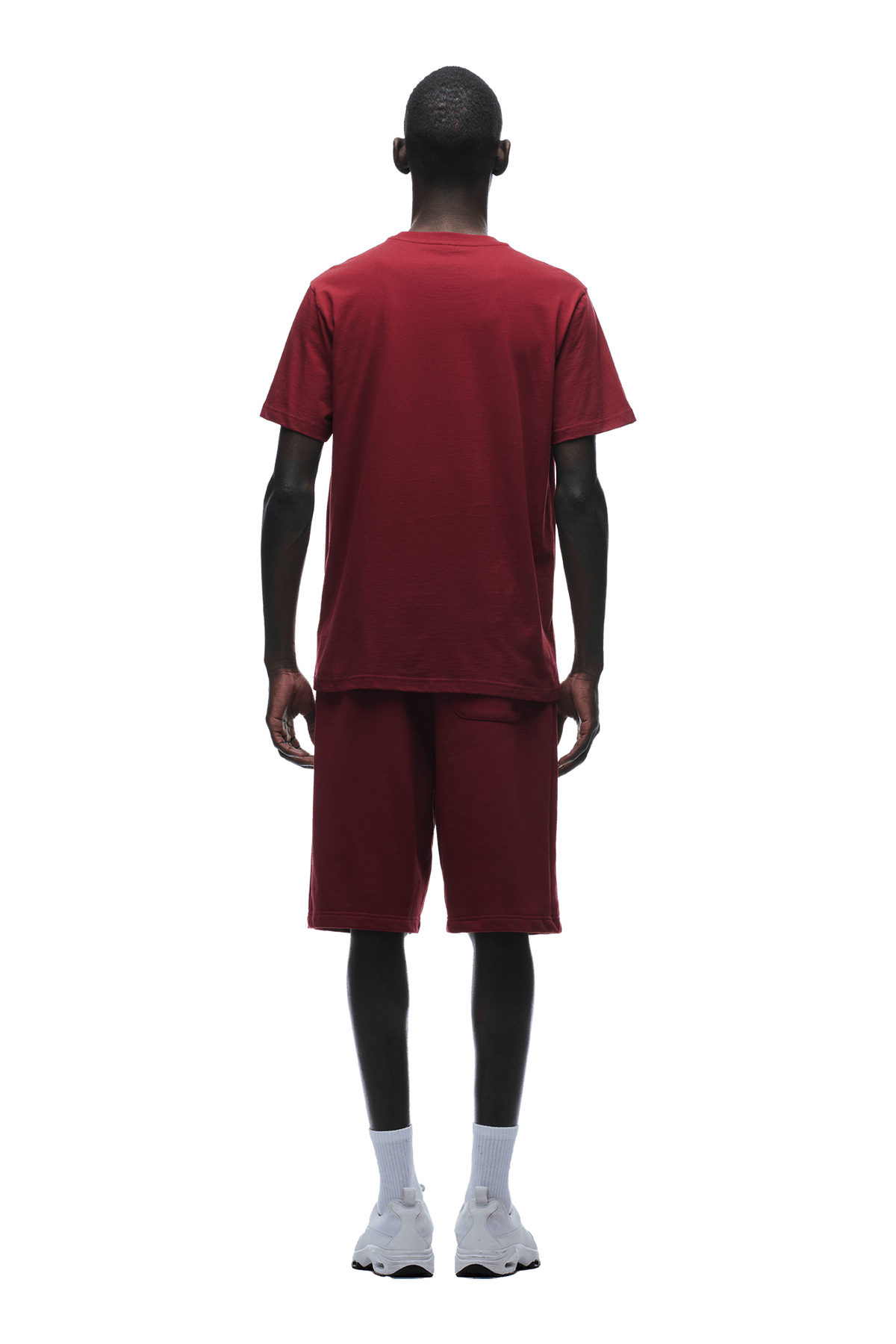 T-SHIRT REGULAR FIT WINE RED
