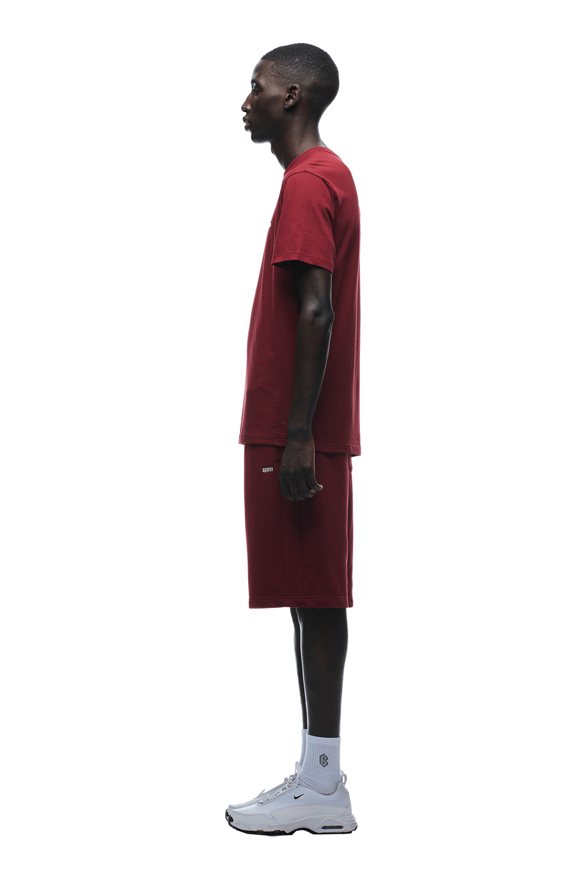 T-SHIRT REGULAR FIT WINE RED