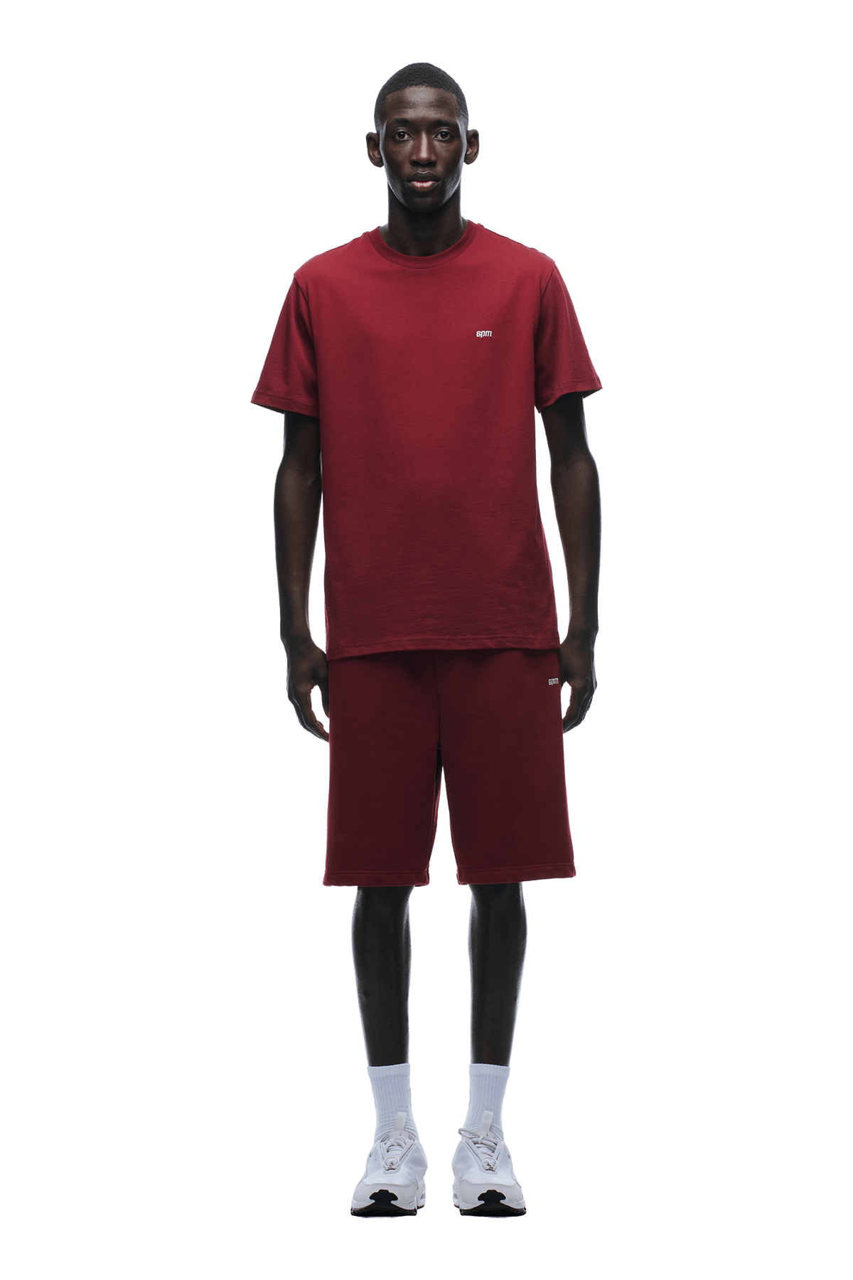 T-SHIRT REGULAR FIT WINE RED