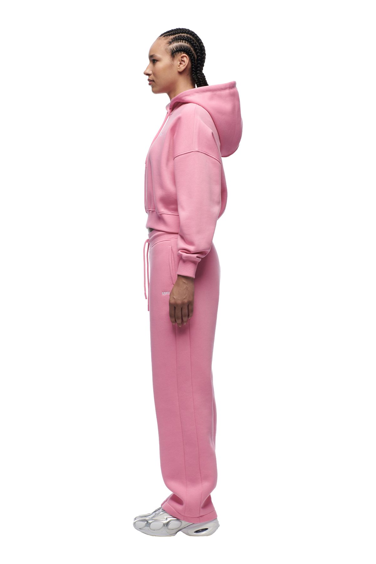 WMNS CROPPED HOODIE BUBBLEGLOW
