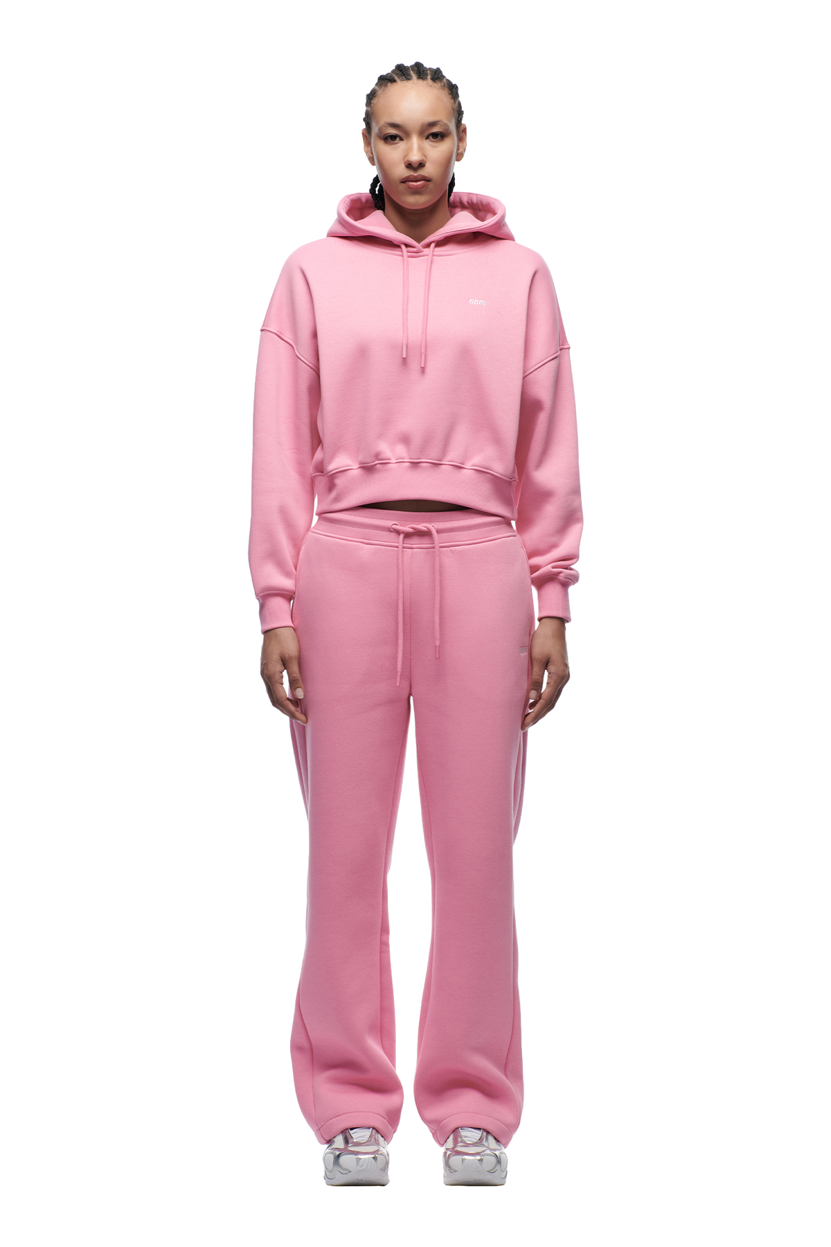 WMNS CROPPED HOODIE BUBBLEGLOW
