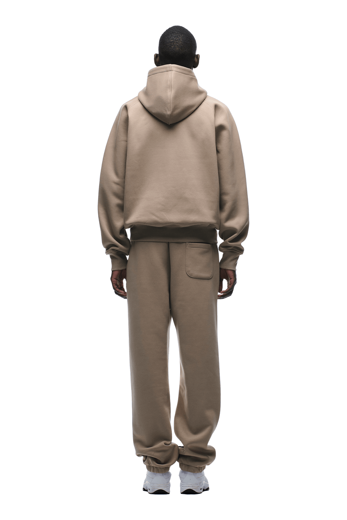 ZIP HOODIE MOCCA CREAM