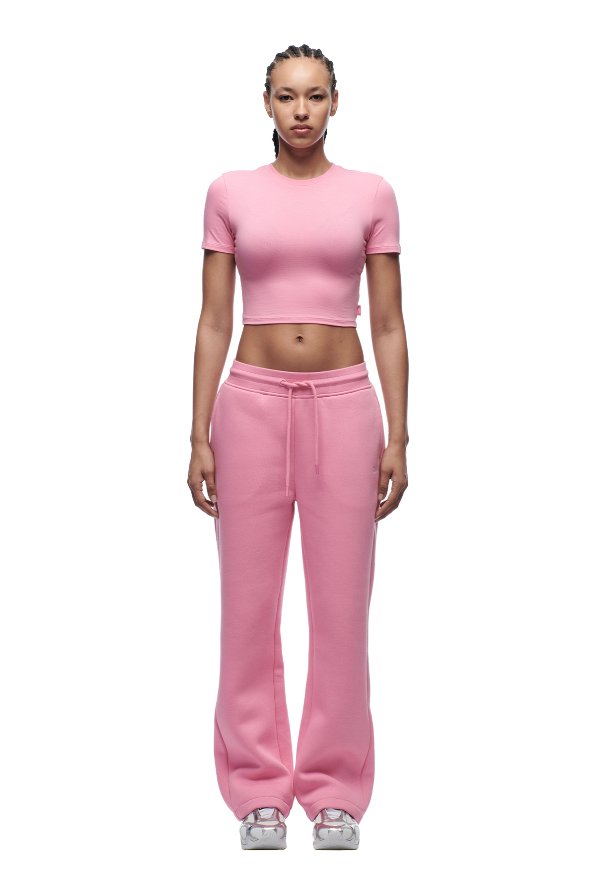 WMNS CROPPED T-SHIRT BUBBLEGLOW