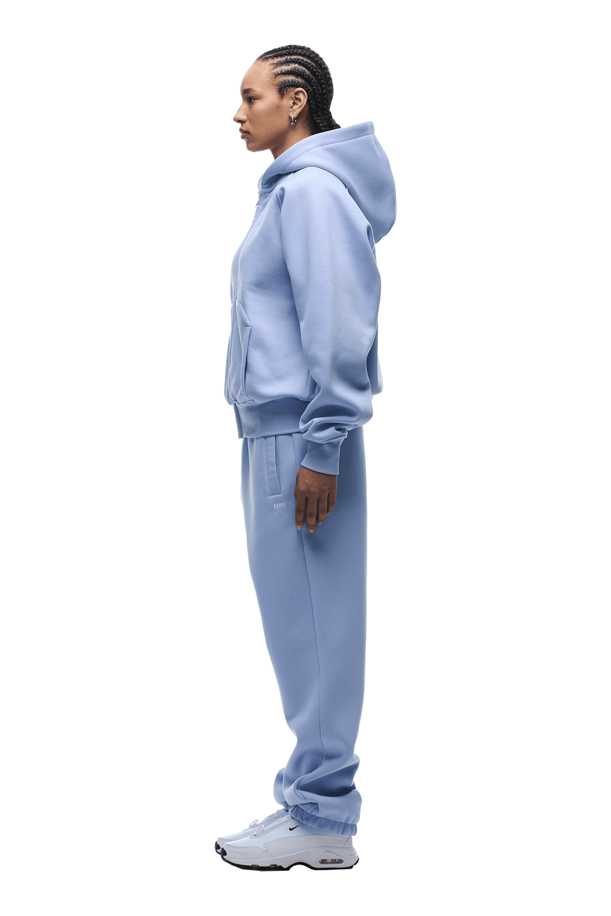 ZIP HOODIE SOFT VIOLET