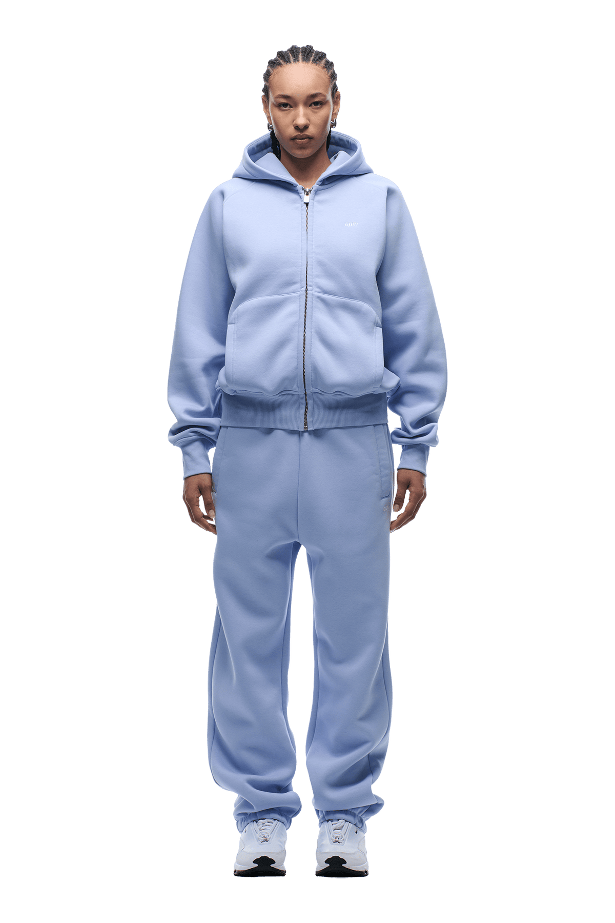 ZIP HOODIE SOFT VIOLET