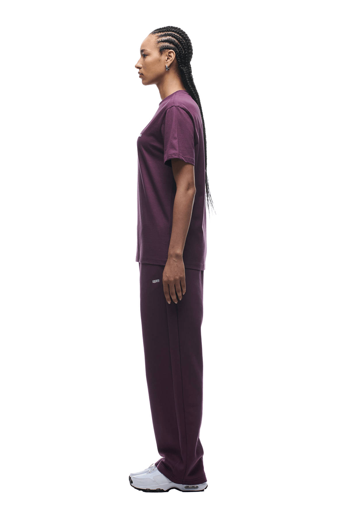 T-SHIRT REGULAR FIT PLUM